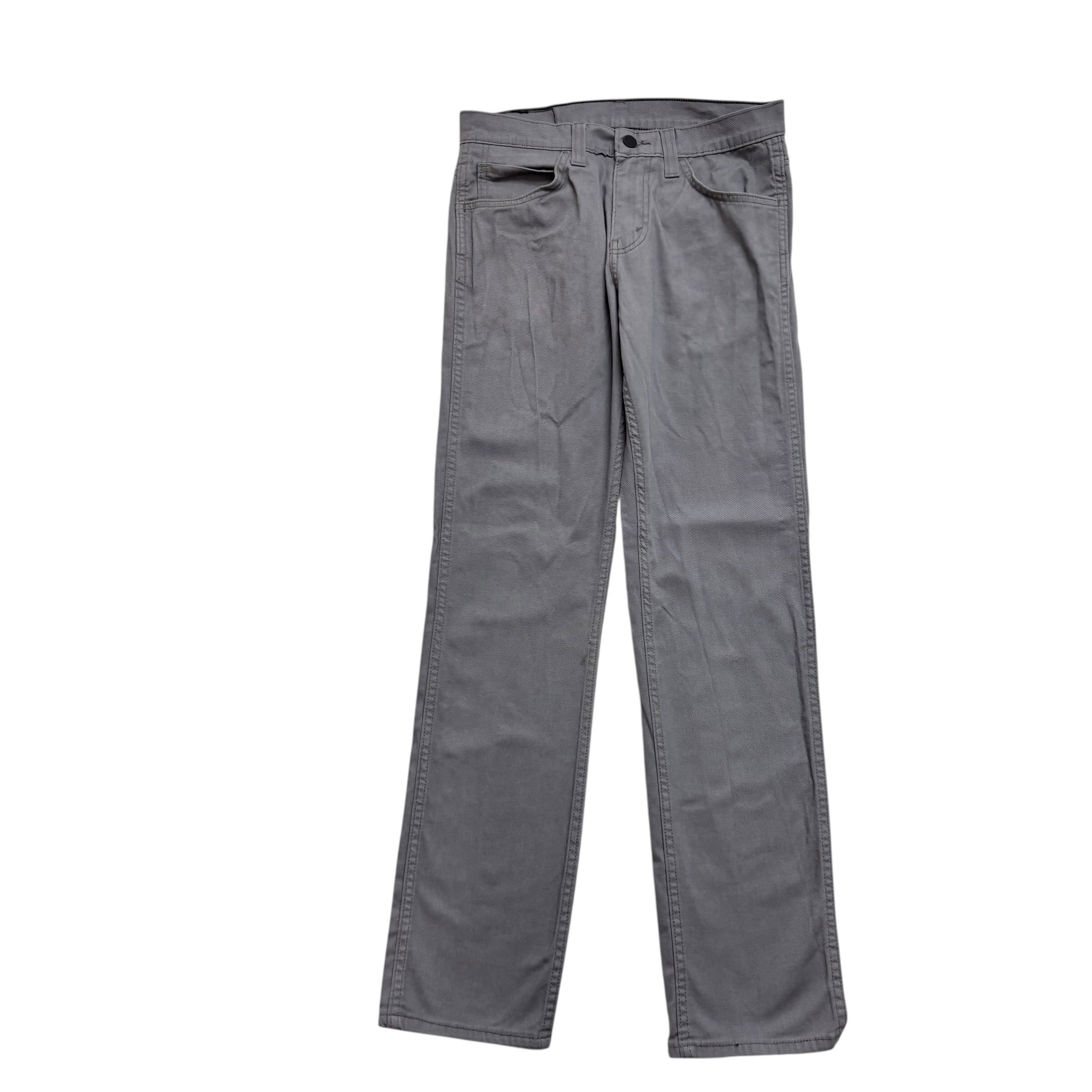 Levis 511 Jeans W30 L32 Mens Grey Slim Fit Stretch Denim