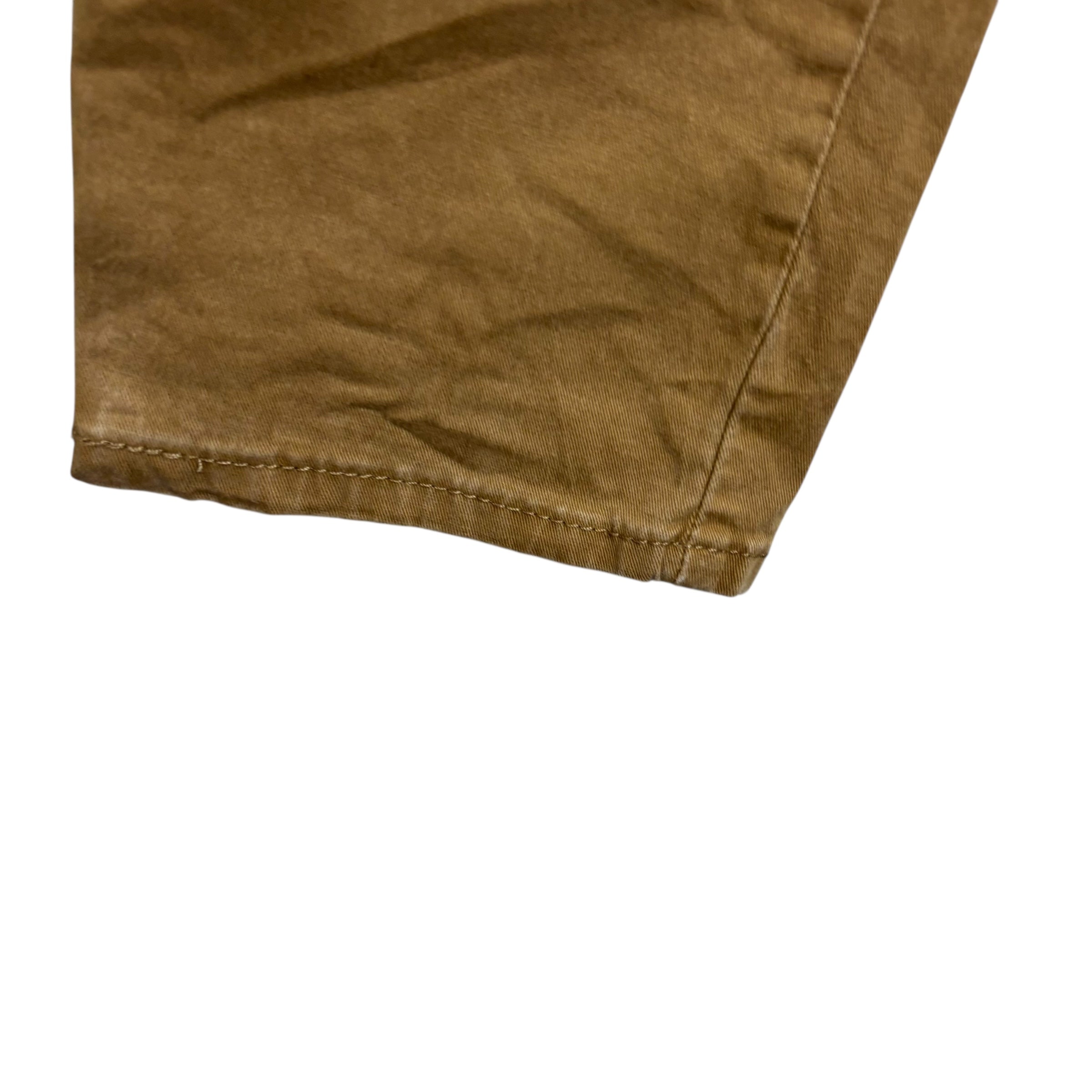Levis 502 Trousers W32 L28 Mens Beige Regular Tapered Fit Stretch Pants (E)