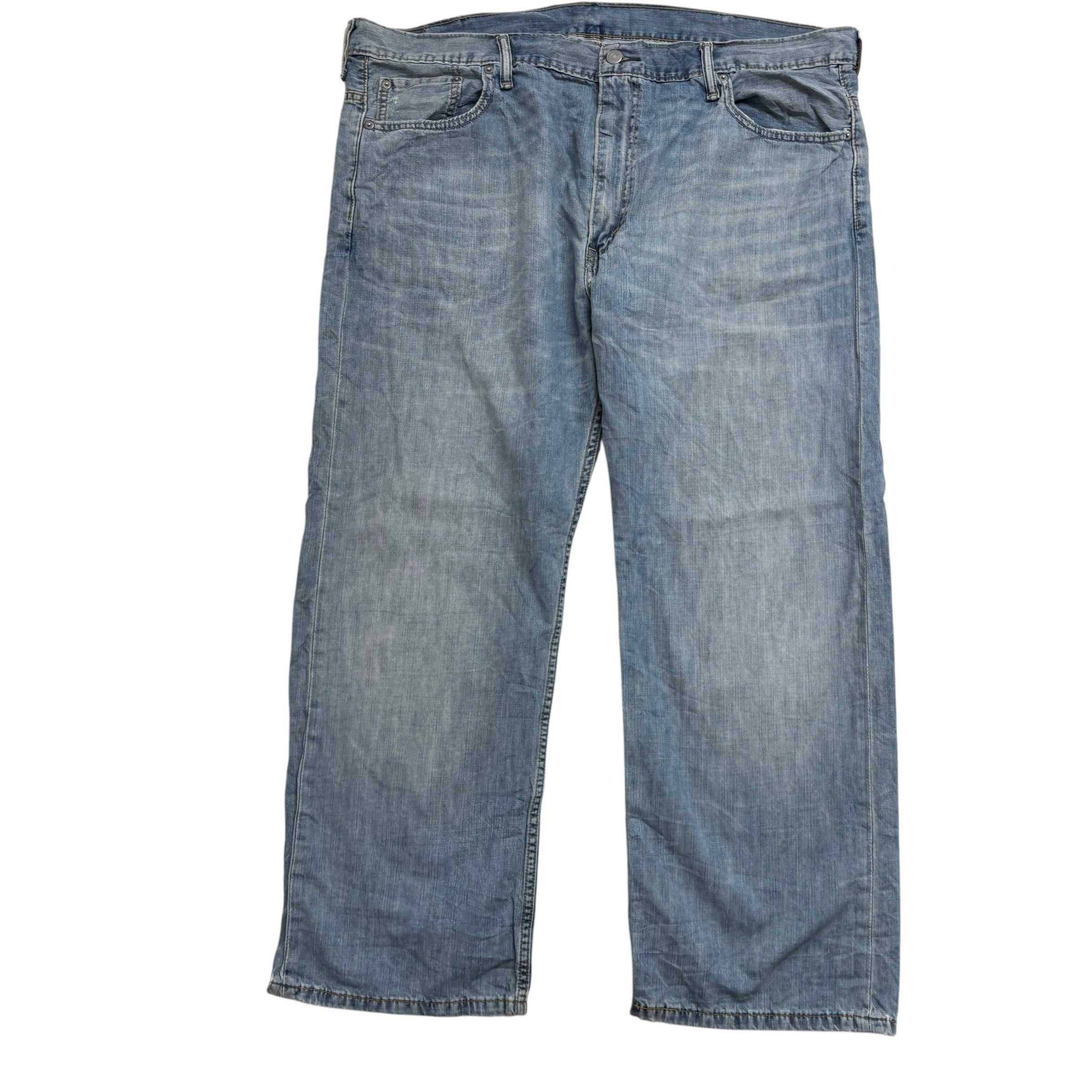 Levis 559 Jeans W42 L30 Mens Light Blue Baggy Relaxed Straight Fit Denim