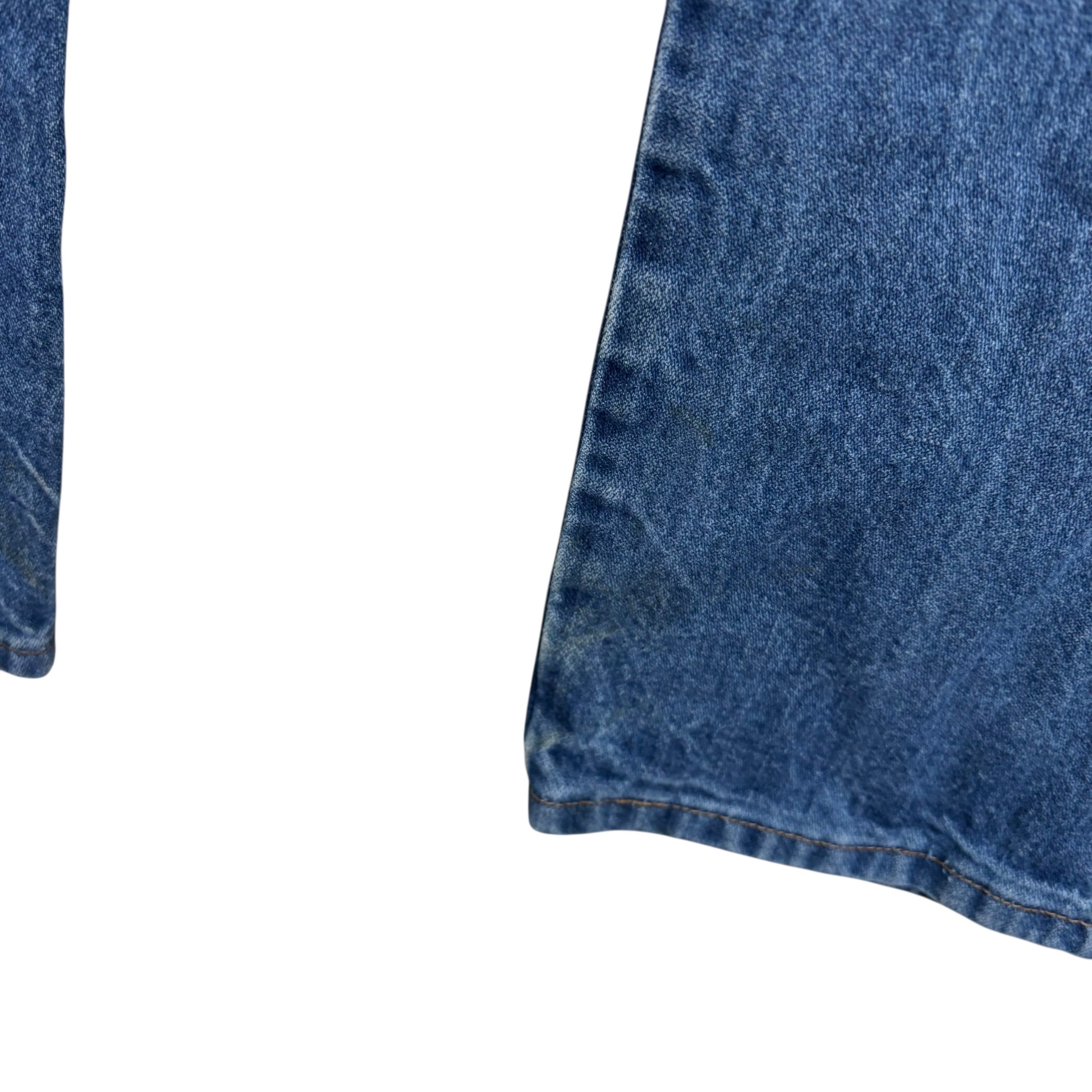 Wrangler Jeans Cowboy Cut W40 L33 Mens Mid Blue 13MWZ Original Fit Denim (F)