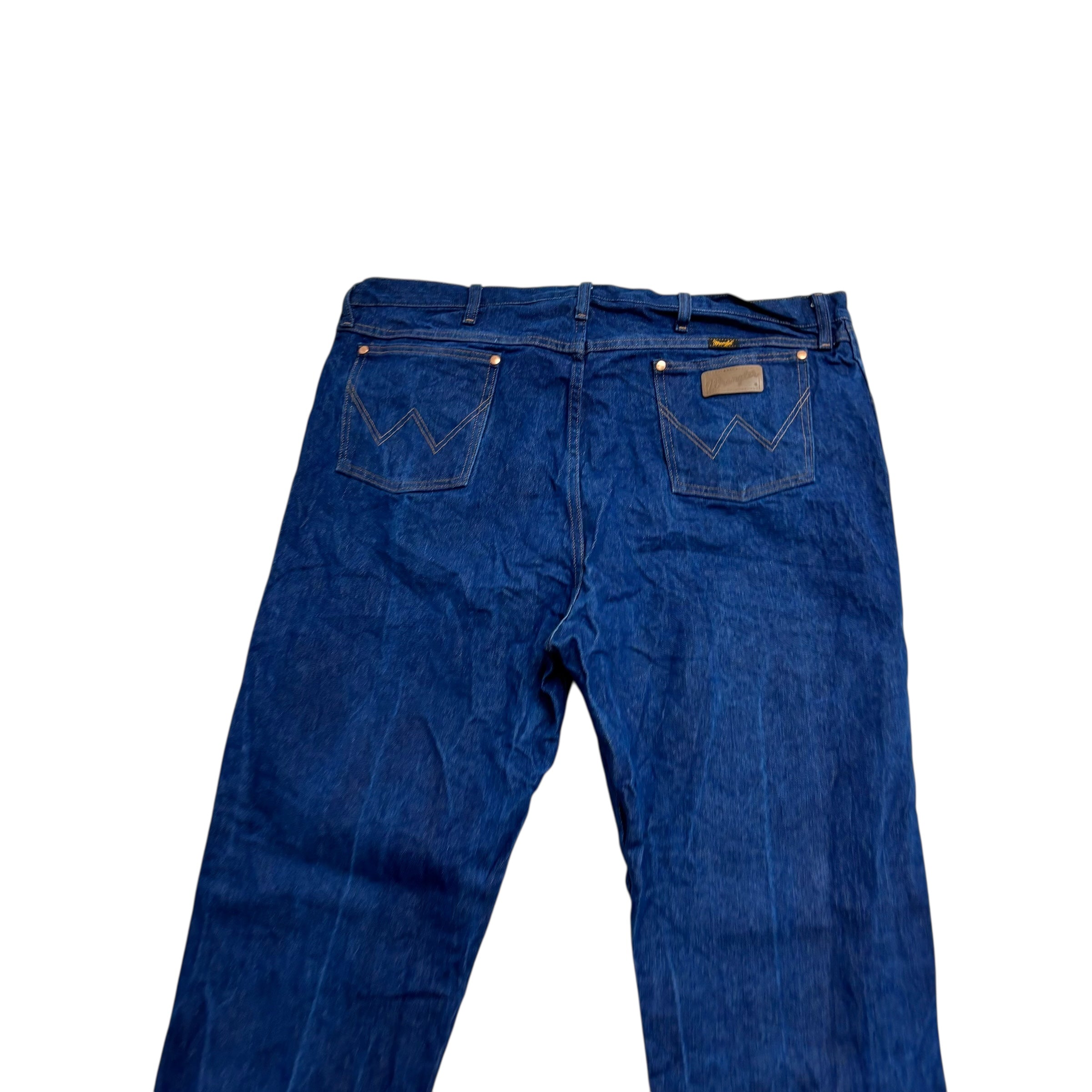 Wrangler Jeans Cowboy Cut W44 L38 Mens Dark Blue 13MWZ Original Fit Denim