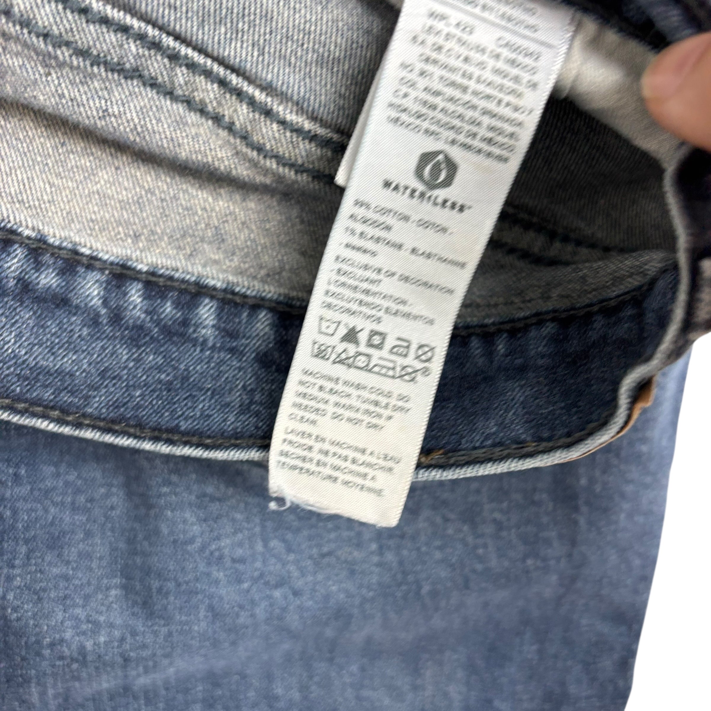 Levis Signature Jeans W36 L30 Mens Navy Blue Athletic Fit Stretch Denim