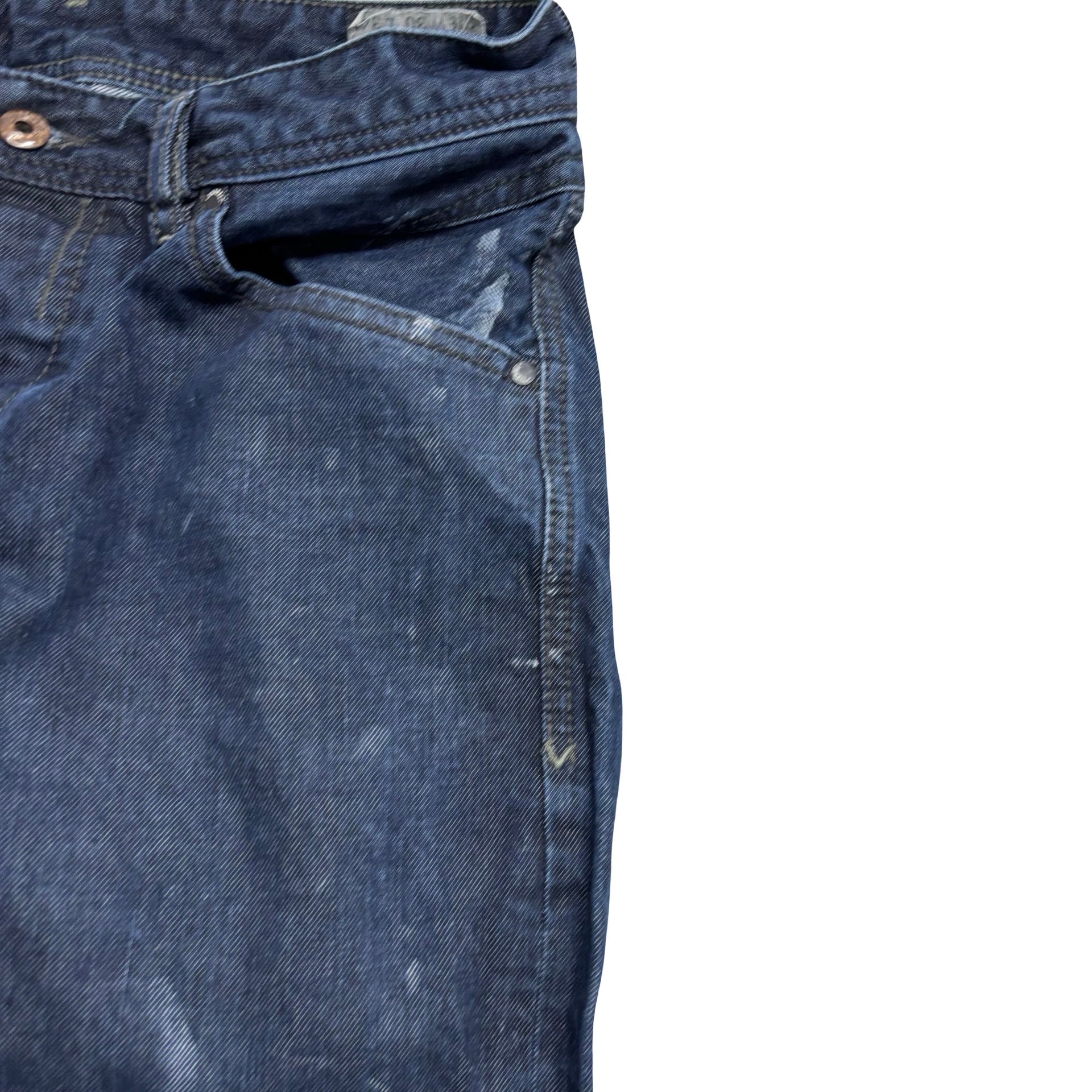 Diesel Belther Jeans W30 L27 Mens Dark Blue Slim Tapered Fit Denim (F)