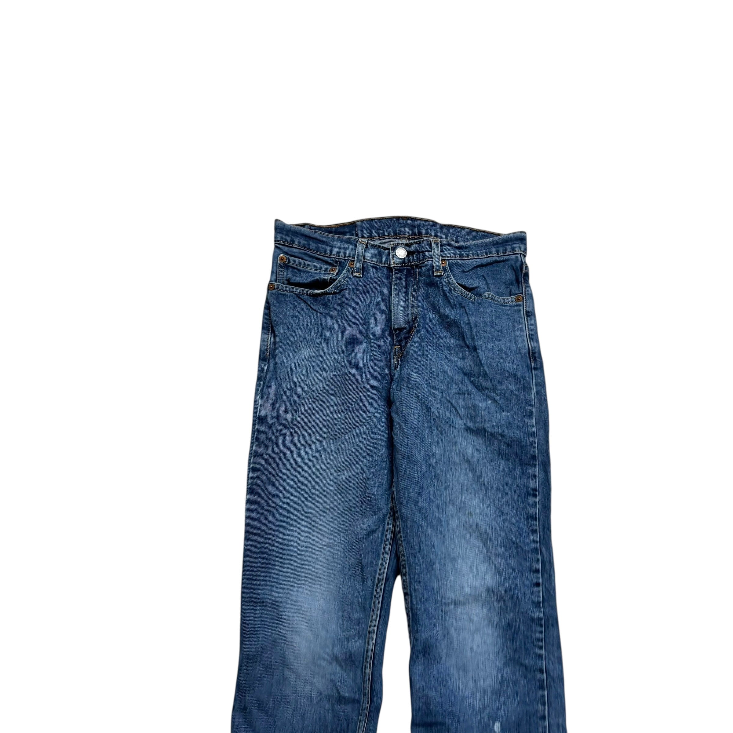 Levis 511 Jeans W30 L32 Mens Mid Blue Slim Fit Stretch Denim