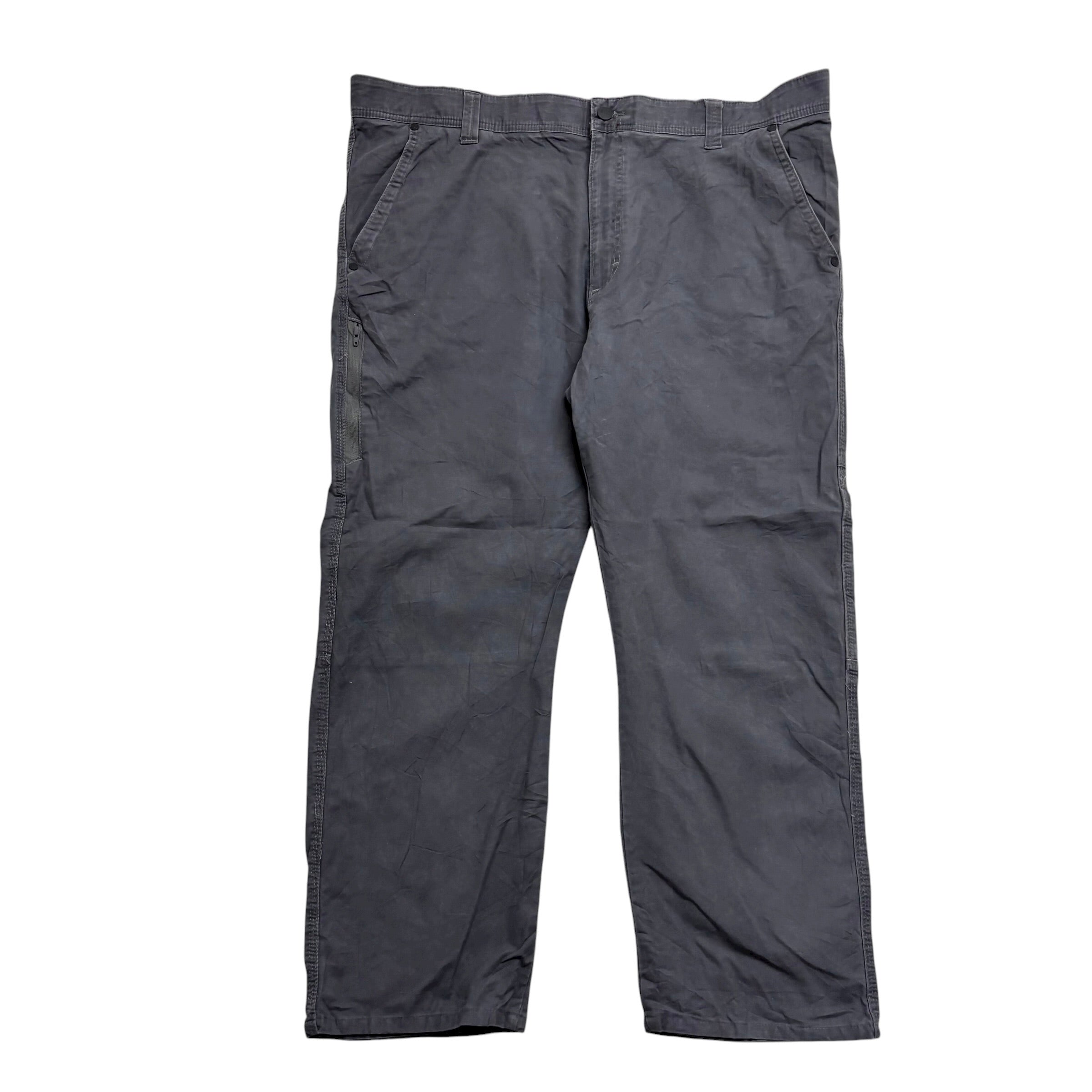 Wrangler Walking Trousers W42 L27 Mens Grey Regular Straight Fit Stretch (E)
