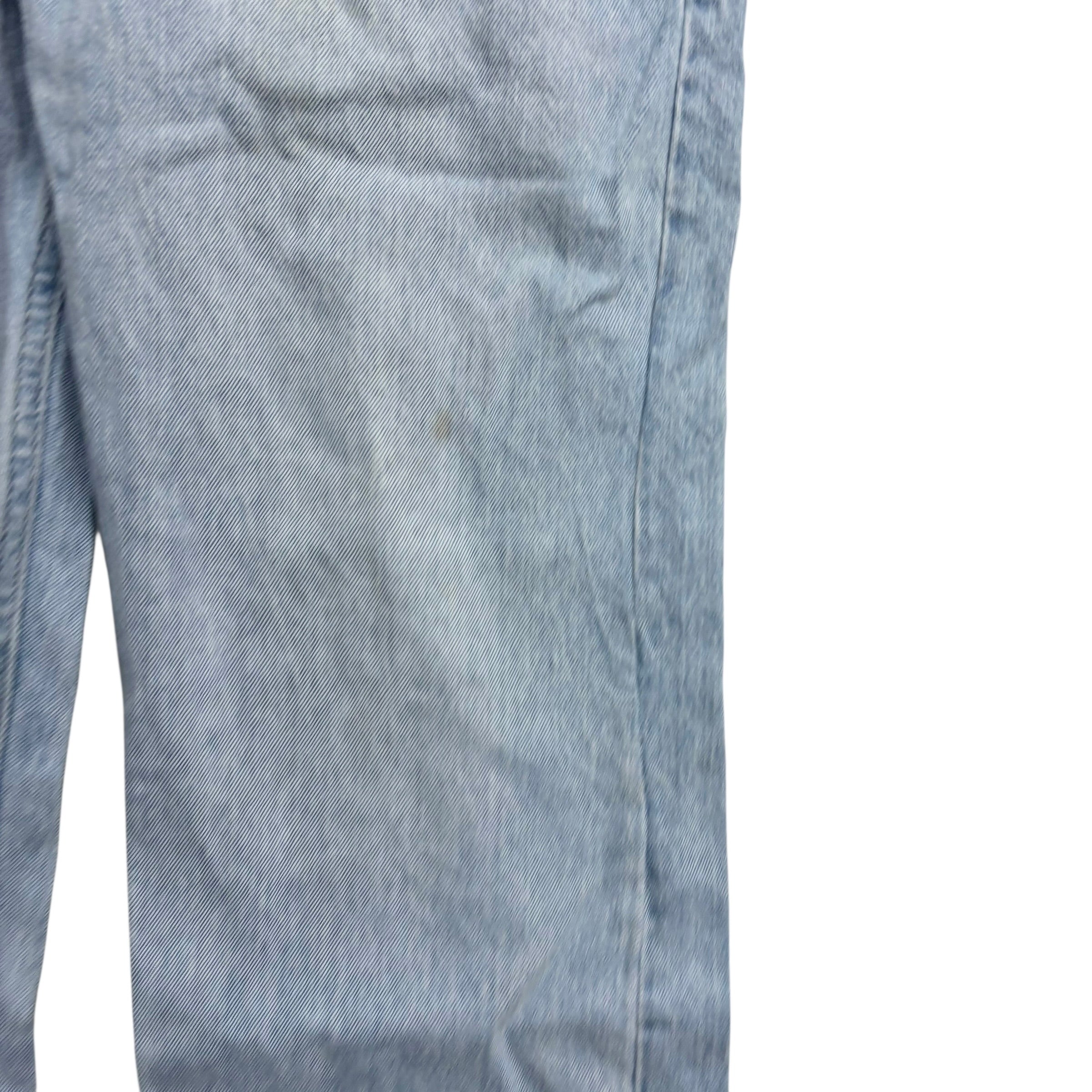 Wrangler Jeans W34 L29 Mens Light Blue Regular Straight Fit Stretch Denim