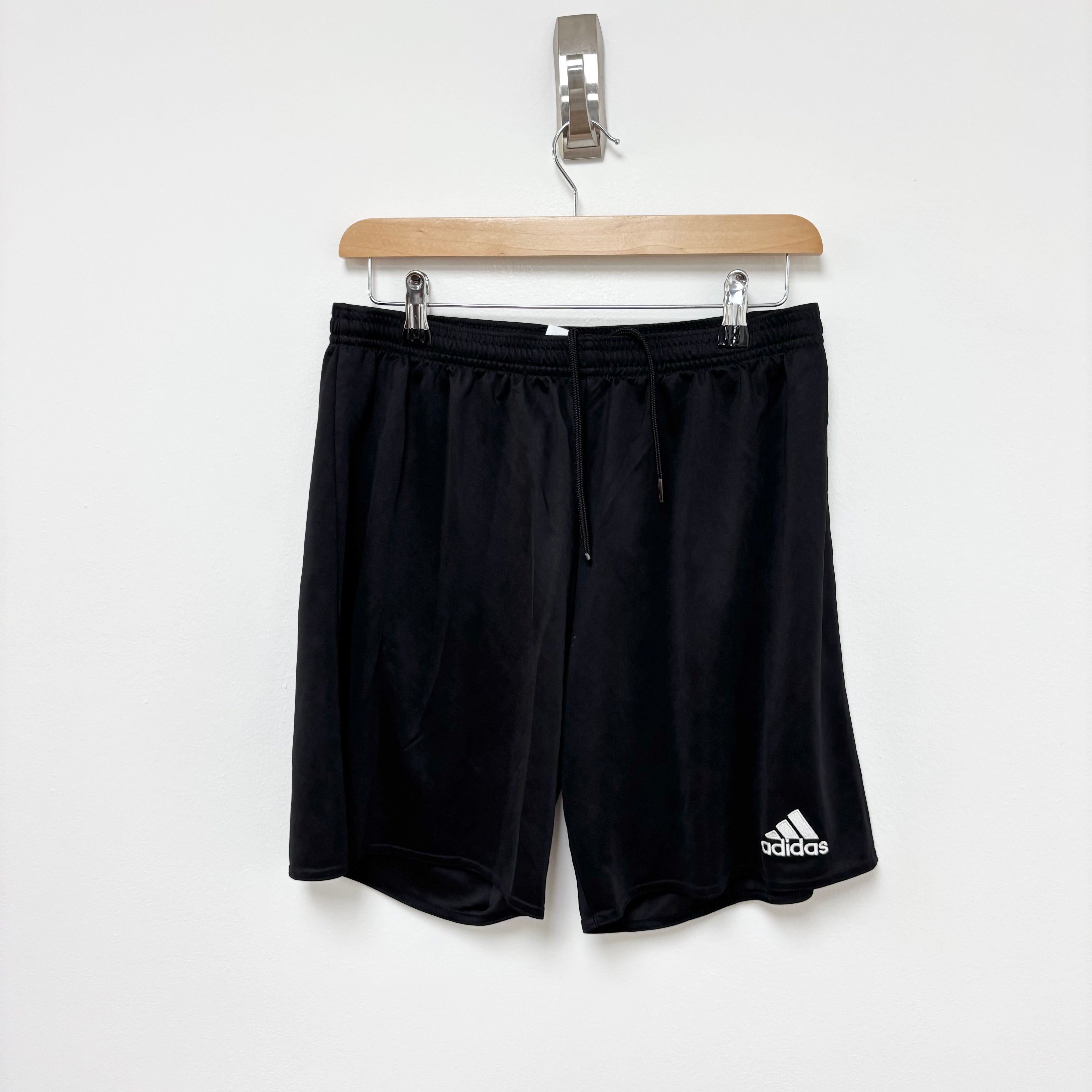 Adidas Shorts Mens Large Black Sports Running Gym Athletic Aeroready (E)