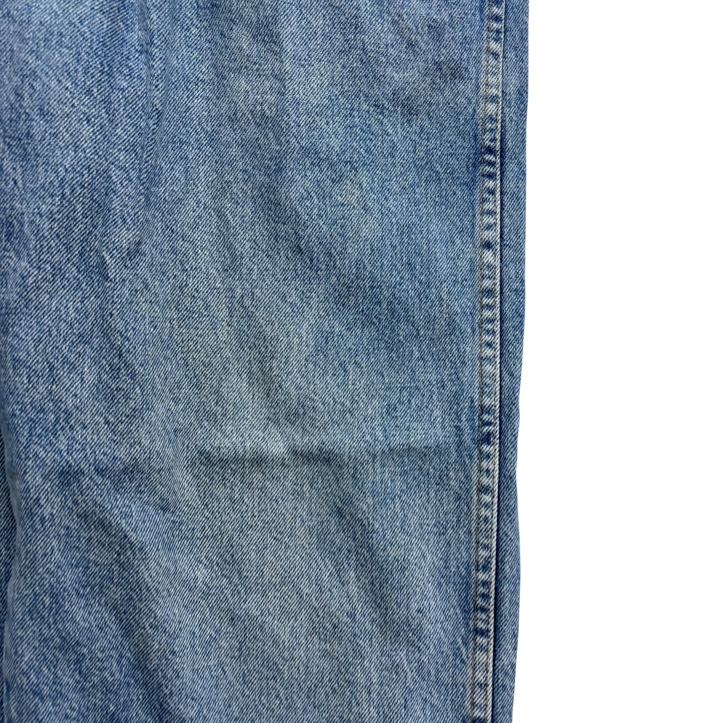 Wrangler Jeans W38 L30 Mens Mid Blue Relaxed Tapered USA Made Vintage