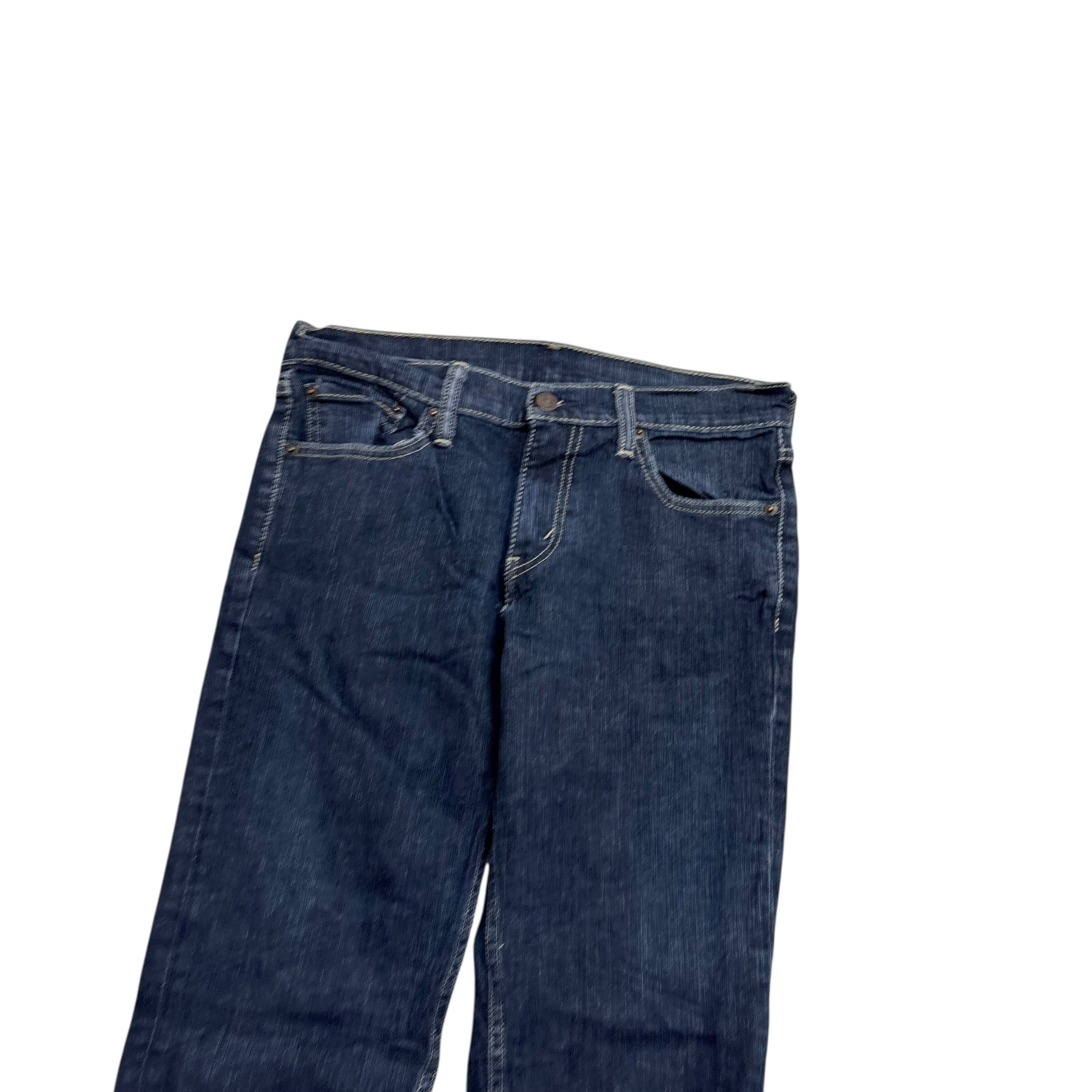 Levis 511 Jeans W30 L32 Mens Dark Blue Slim Fit Stretch Denim (E)