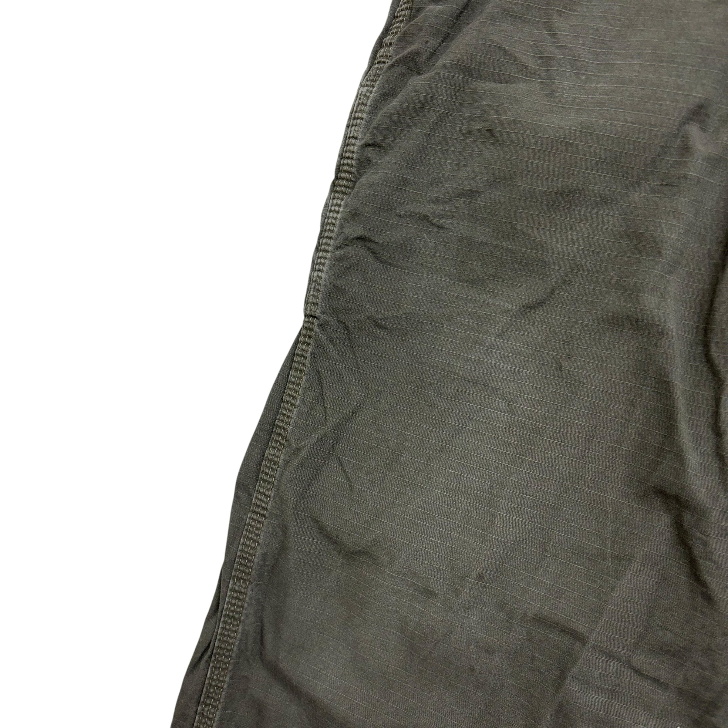 Wrangler Carpenter Pants W42 L32 Mens Green Relaxed Straight Fit Trousers