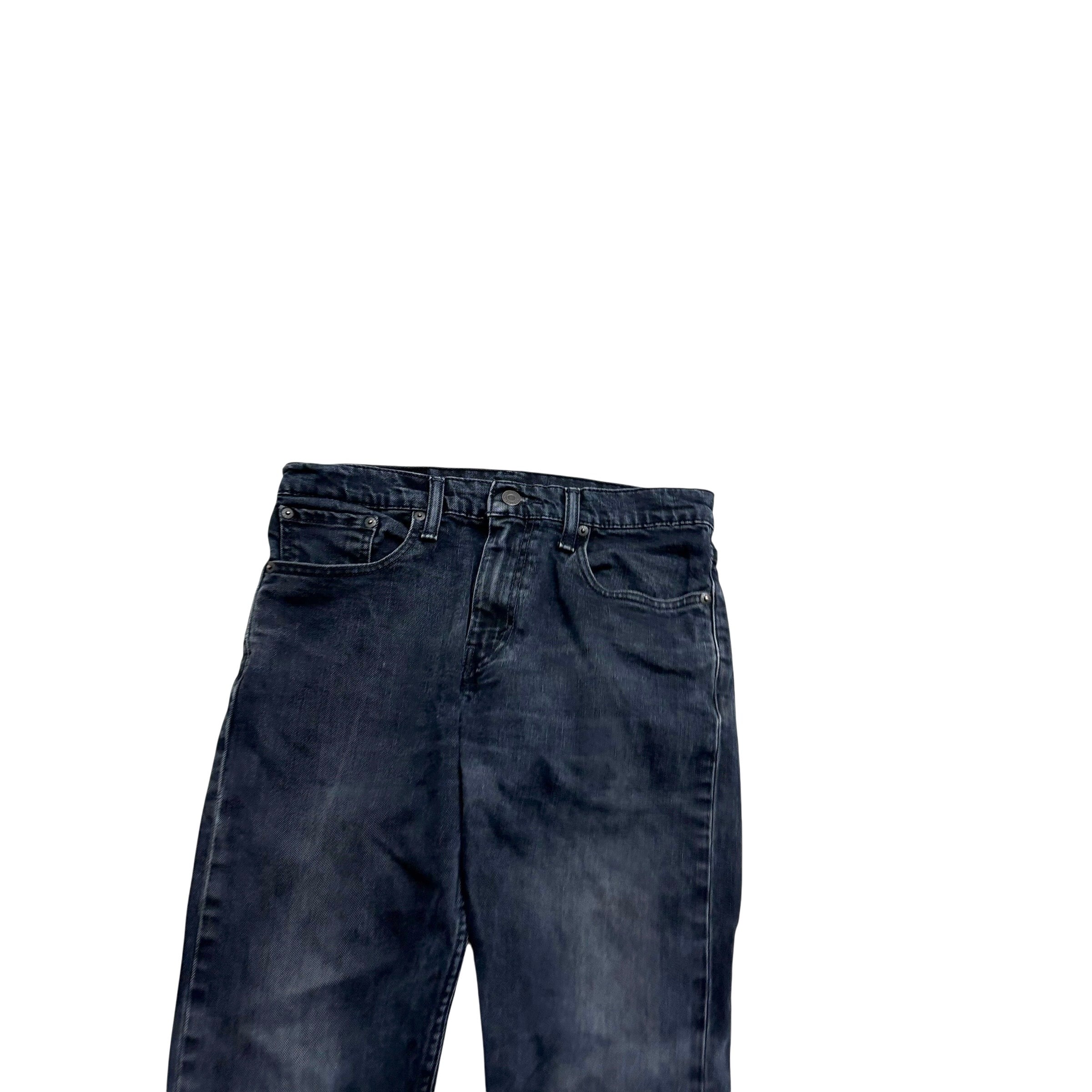 Levis 512 Jeans W30 L29 Mens Navy Blue Slim Tapered Fit Stretch Denim (F)