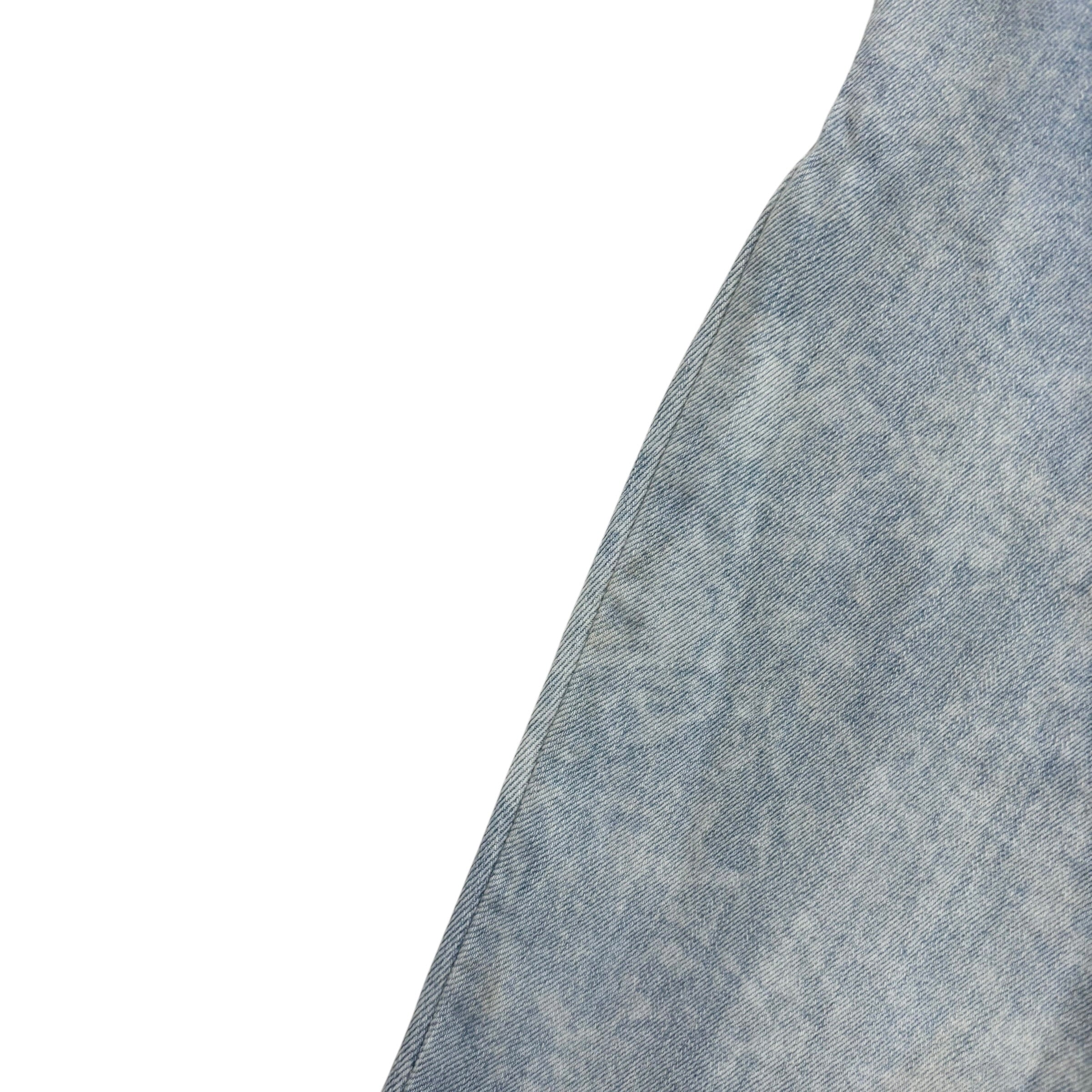 Levis 711 Jeans W26 L30 Womens Light Blue Skinny Fit Stretch Denim