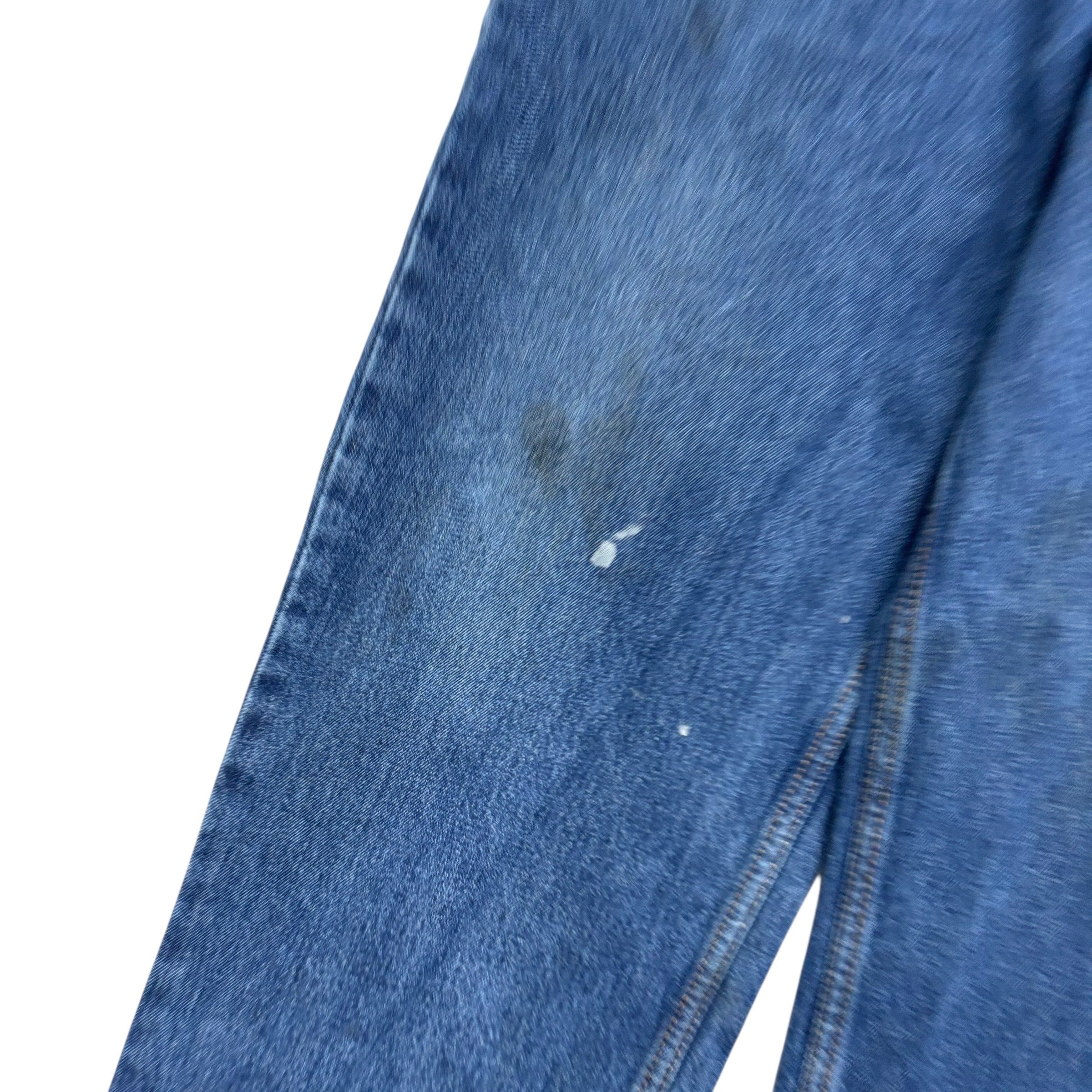 Levis 550 Jeans W38 L32 Mens Mid Blue Baggy Relaxed Straight Fit Denim (F)