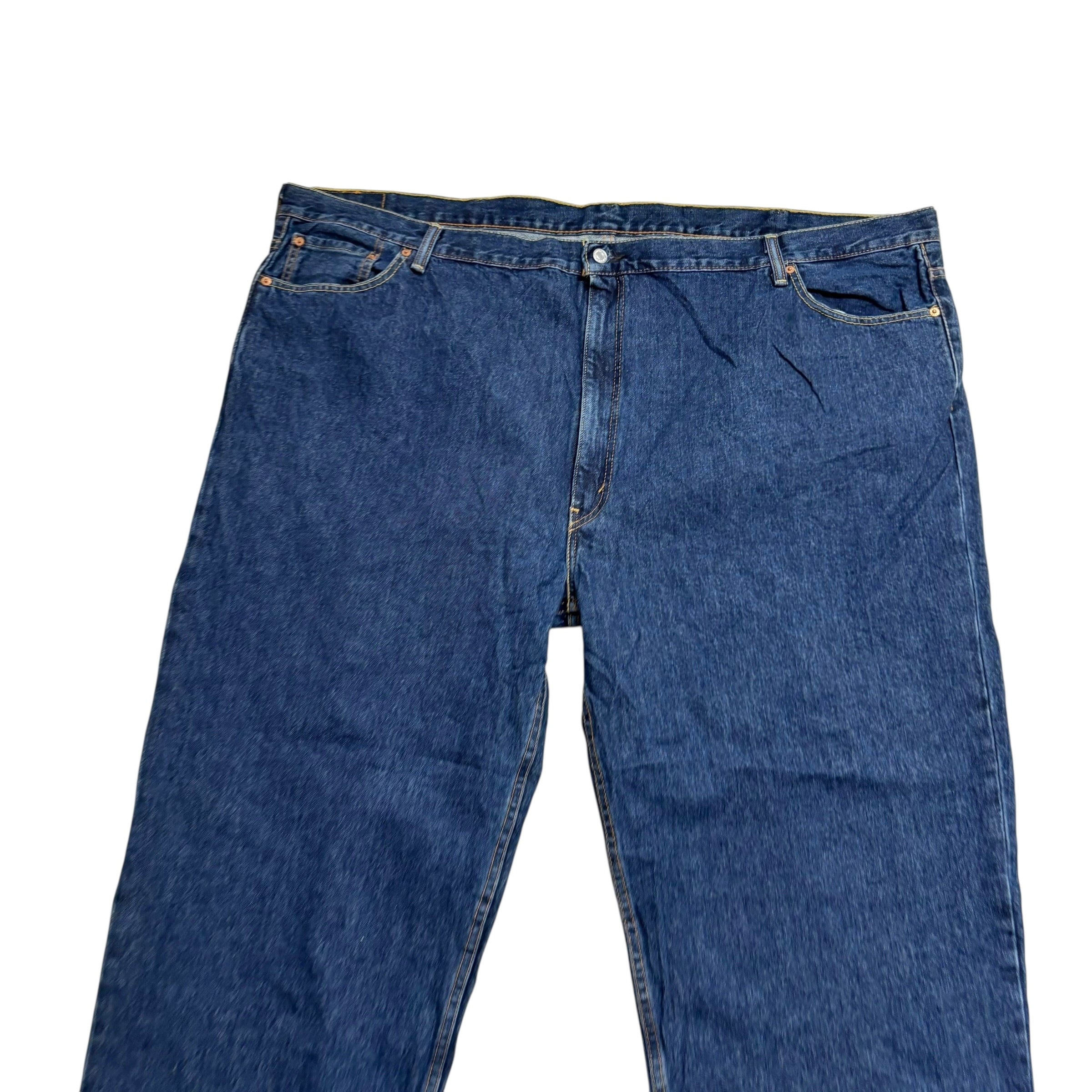 Levis 550 Jeans W56 L30 Mens Dark Blue Baggy Relaxed Straight Fit Denim (E)