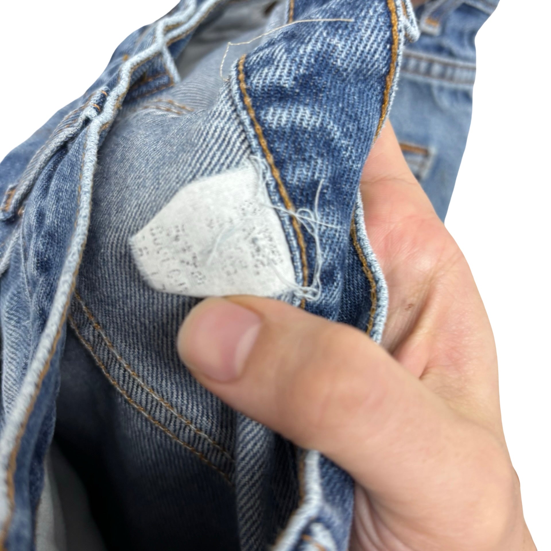 Levis 517 Jeans W34 L29 Mens Mid Blue Regular Bootcut Fit Vintage Denim (F)