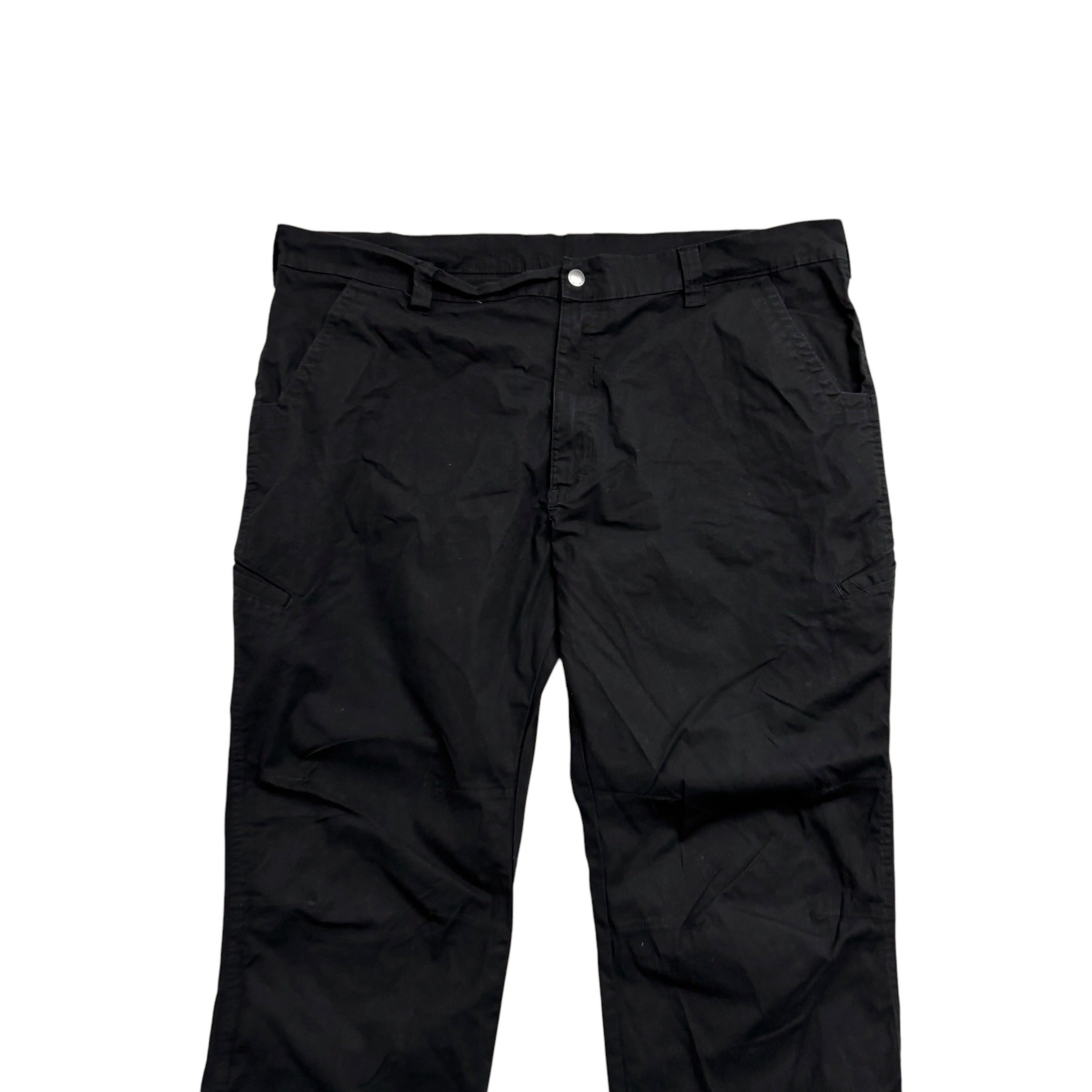 Dickies Carpenter Pants W42 L27 Mens Black Relaxed Straight Trousers (E)