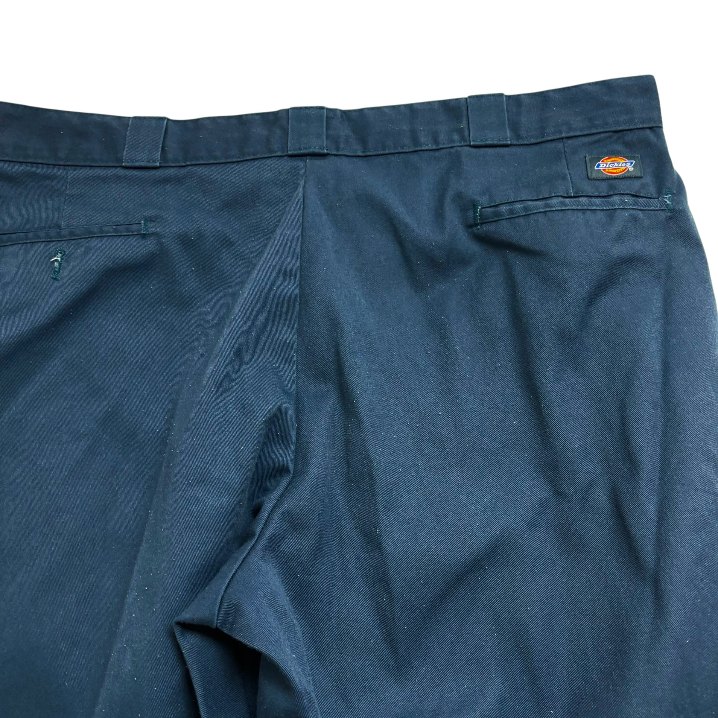 Dickies 874 Trousers W42 L32 Mens Blue Pants Original Straight Fit Workwear