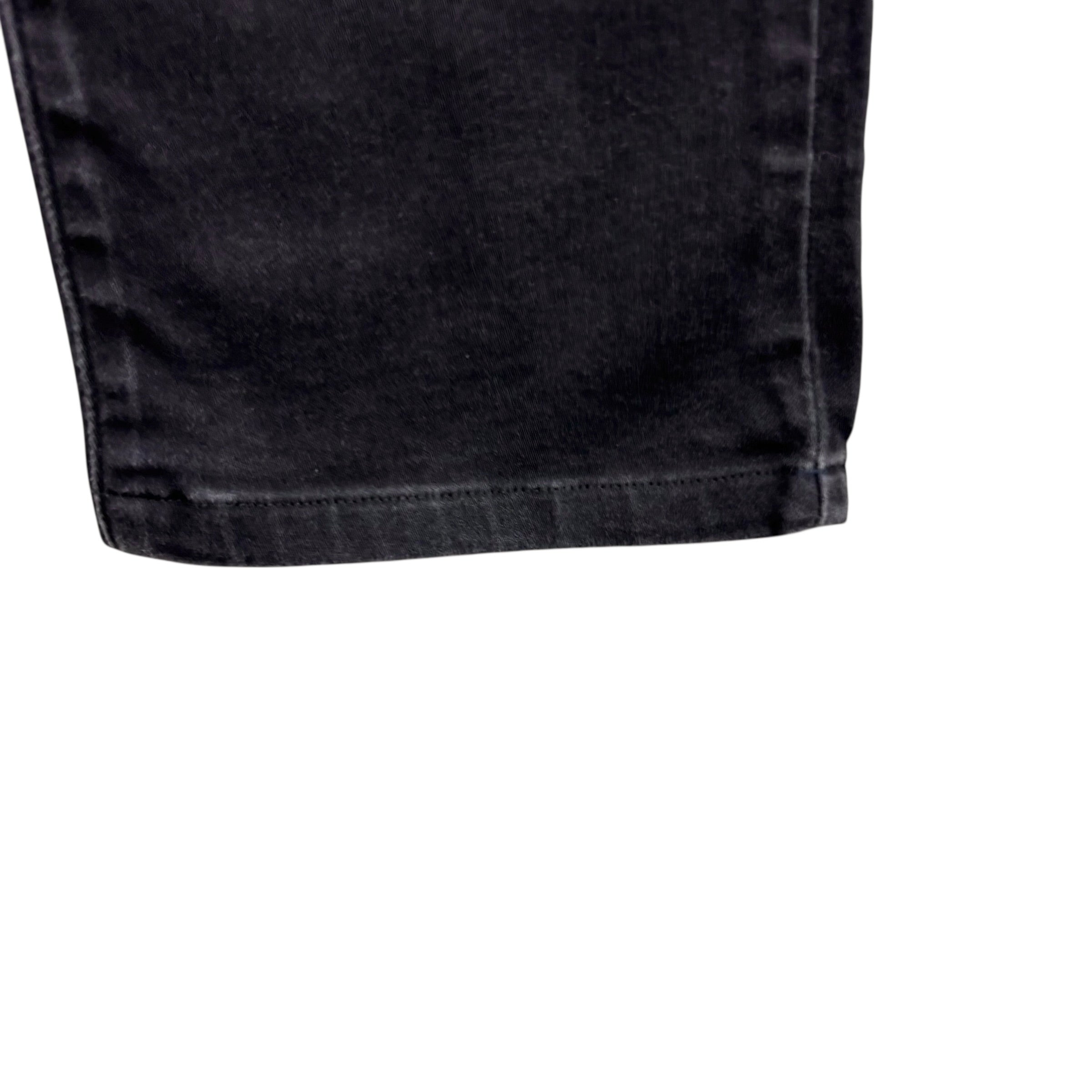 Levis Jeans W33 L27 Womens Mid Rise Skinny Fit Black Stretch Denim