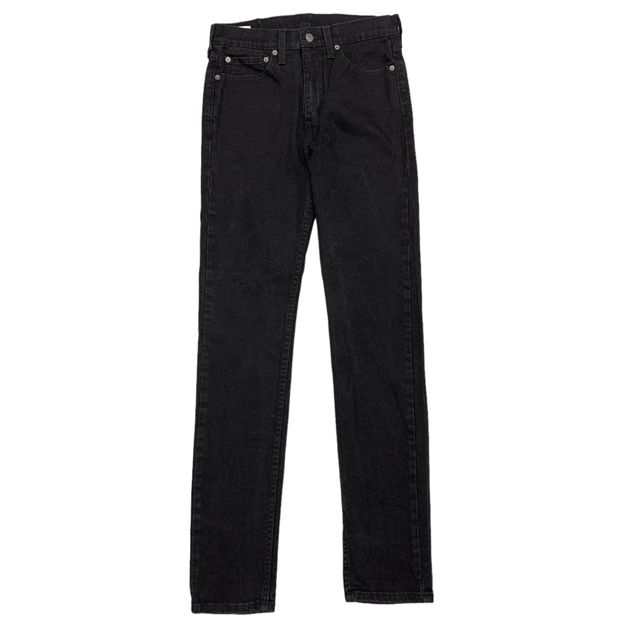 Levis 510 Jeans W30 L33 Mens Black Skinny Fit Stretch Denim