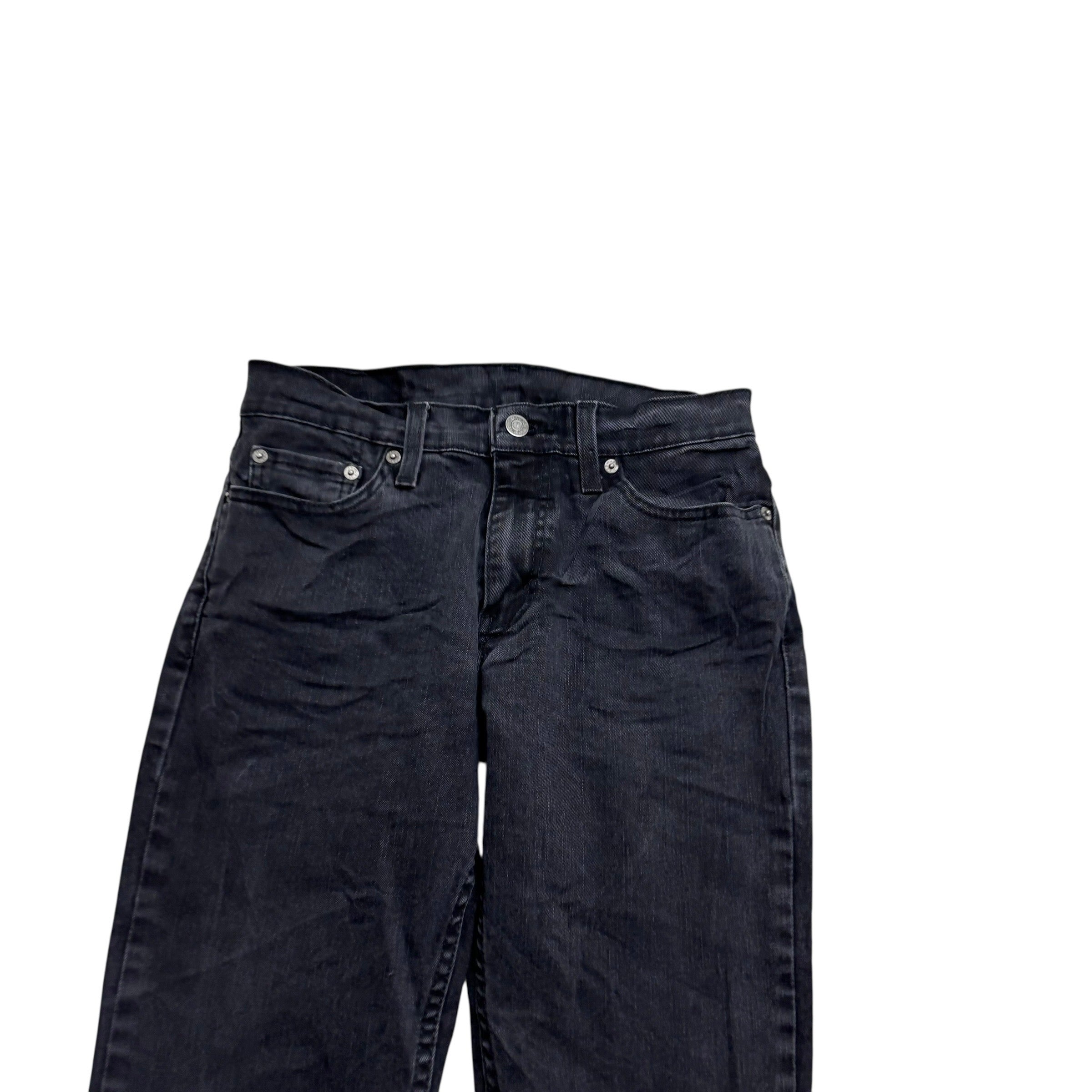 Levis 511 Jeans W28 L32 Mens Black Slim Fit Stretch Denim