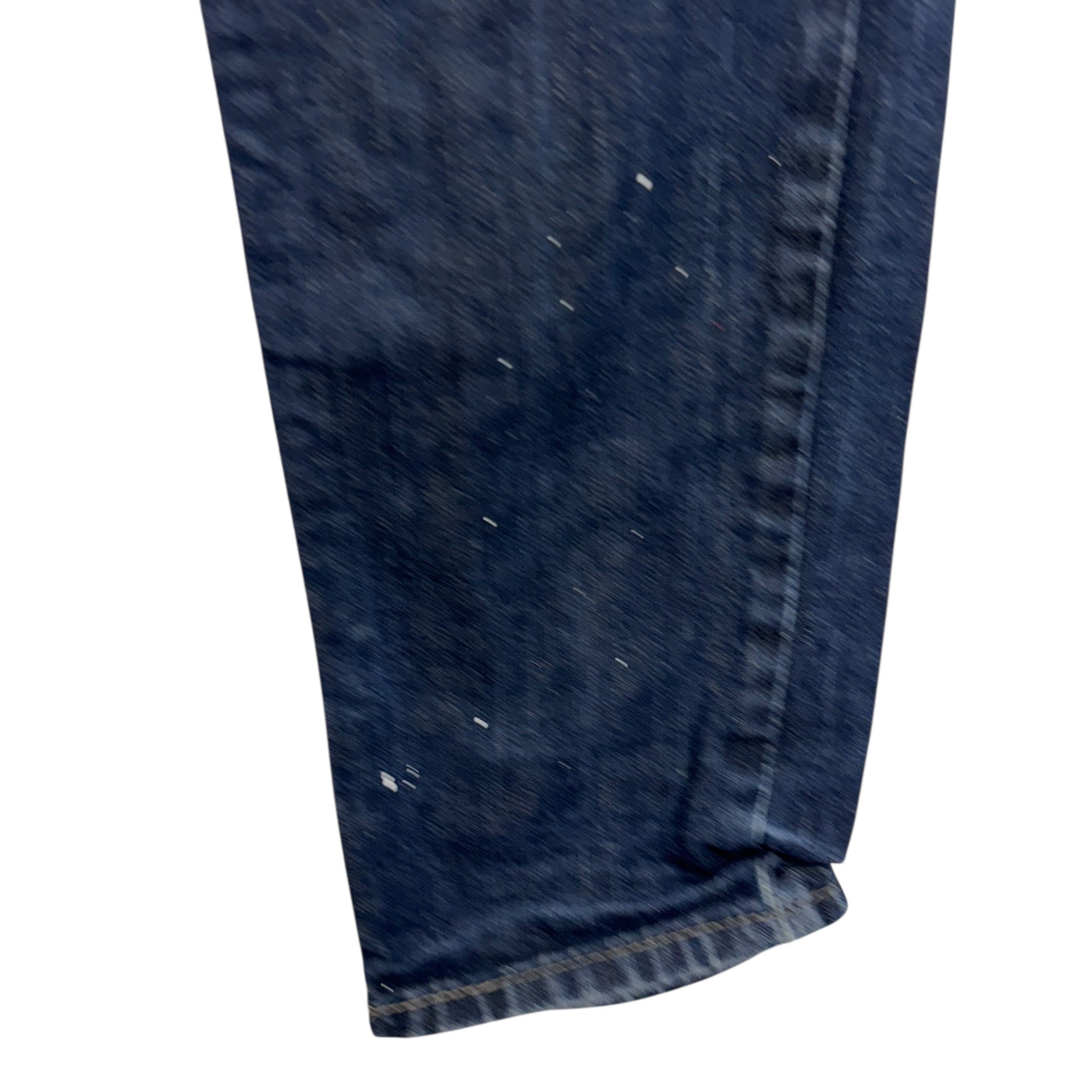 Levis 511 Jeans W32 L32 Mens Dark Blue Slim Fit Stretch Denim (F)