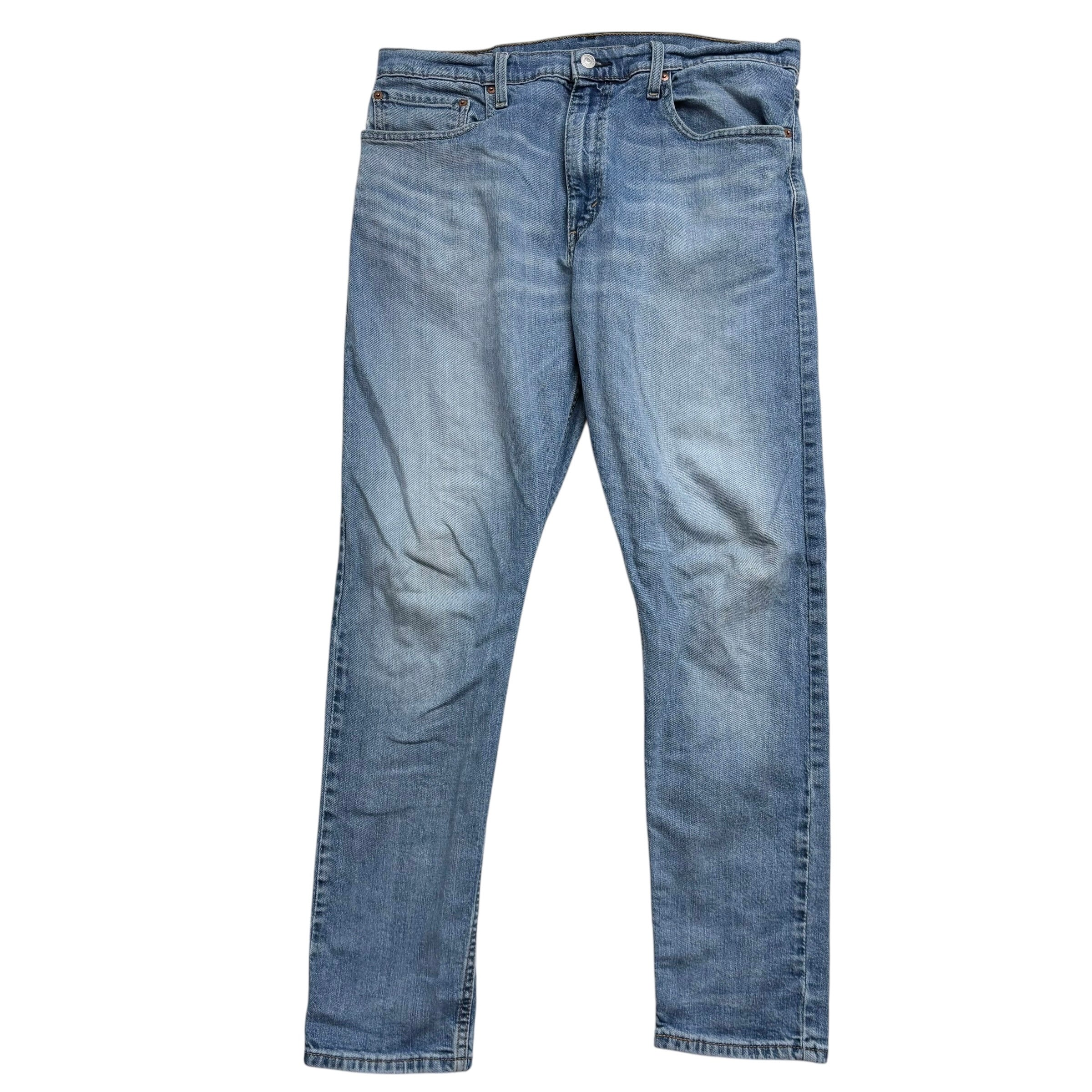 Levis 512 Jeans W36 L32 Mens Light Blue Slim Tapered Fit Stretch Denim (F)