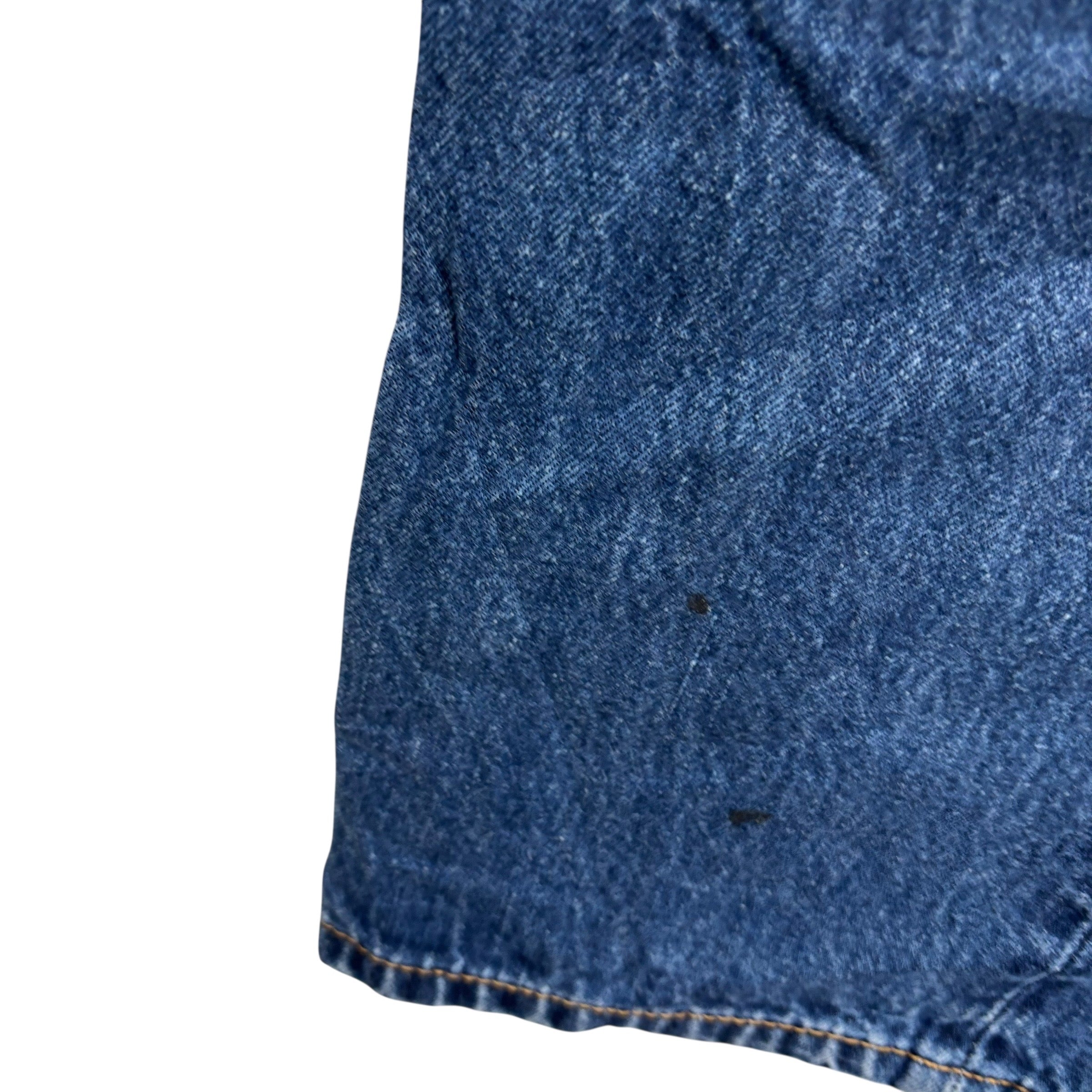 Levis 550 Jeans W33 L34 Mens Mid Blue Baggy Relaxed Straight Fit Denim