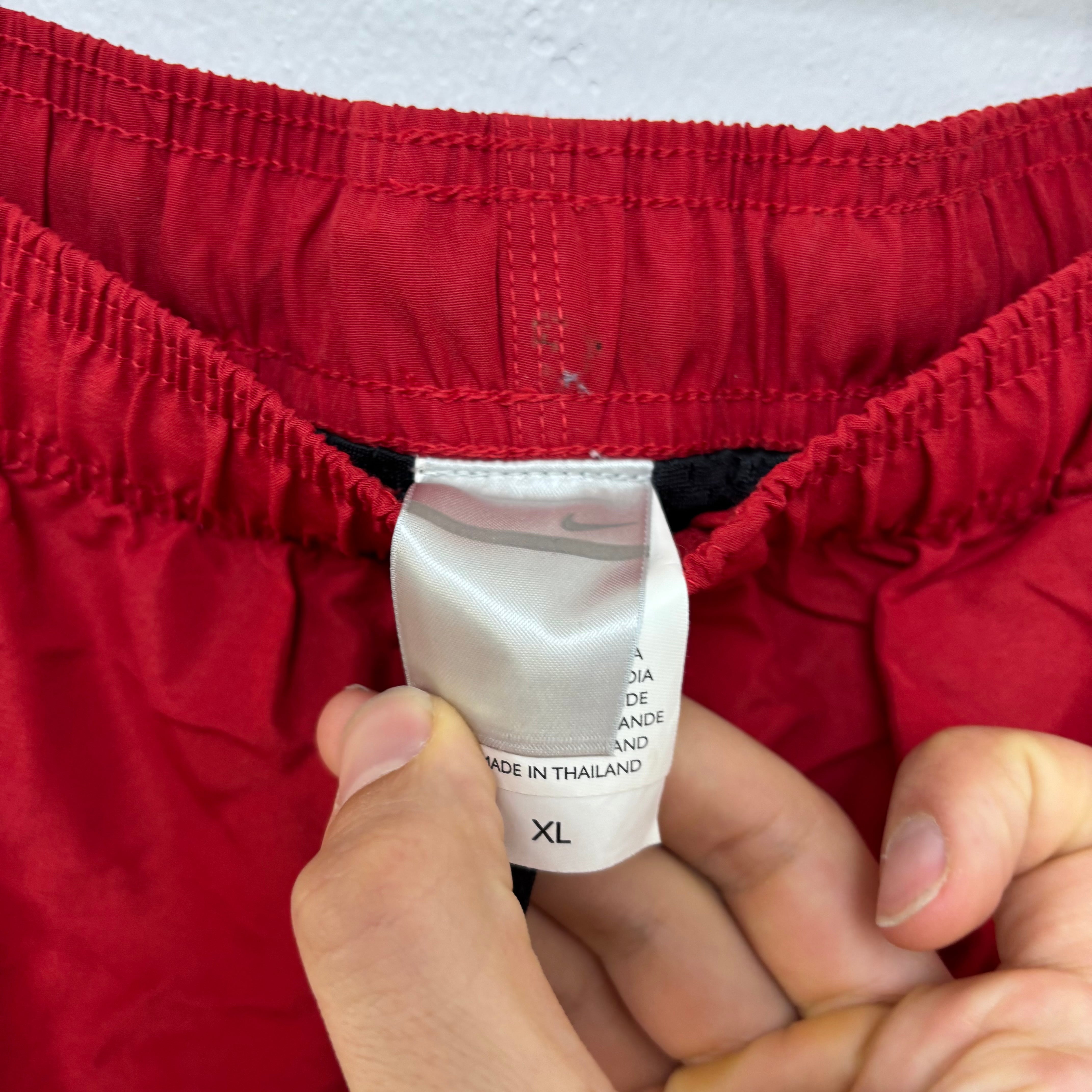 Nike Shorts Mens XL Red Running Sports Gym Athletic Pockets