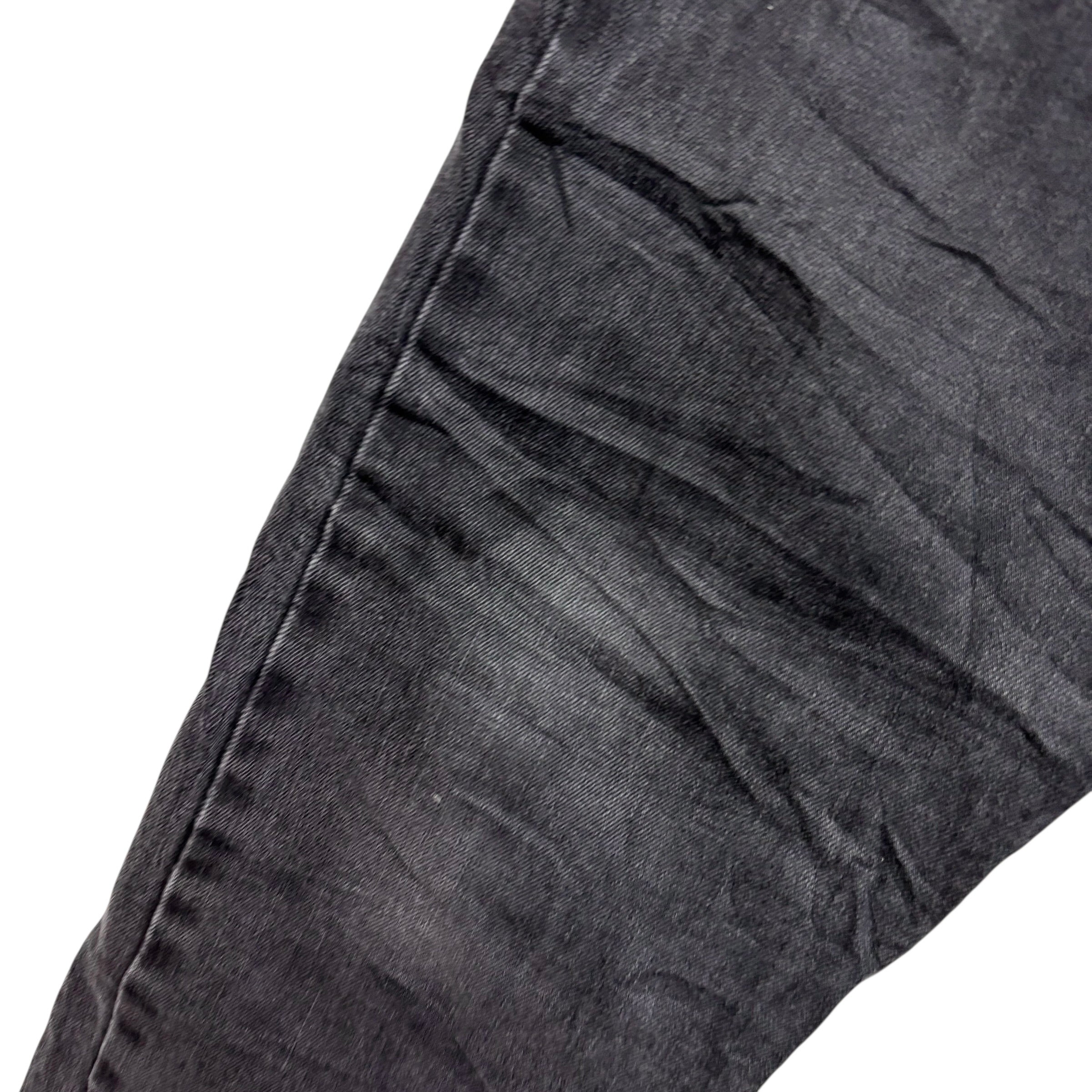 Levis 512 Jeans W32 L29 Mens Black Slim Tapered Fit Stretch Denim (F)