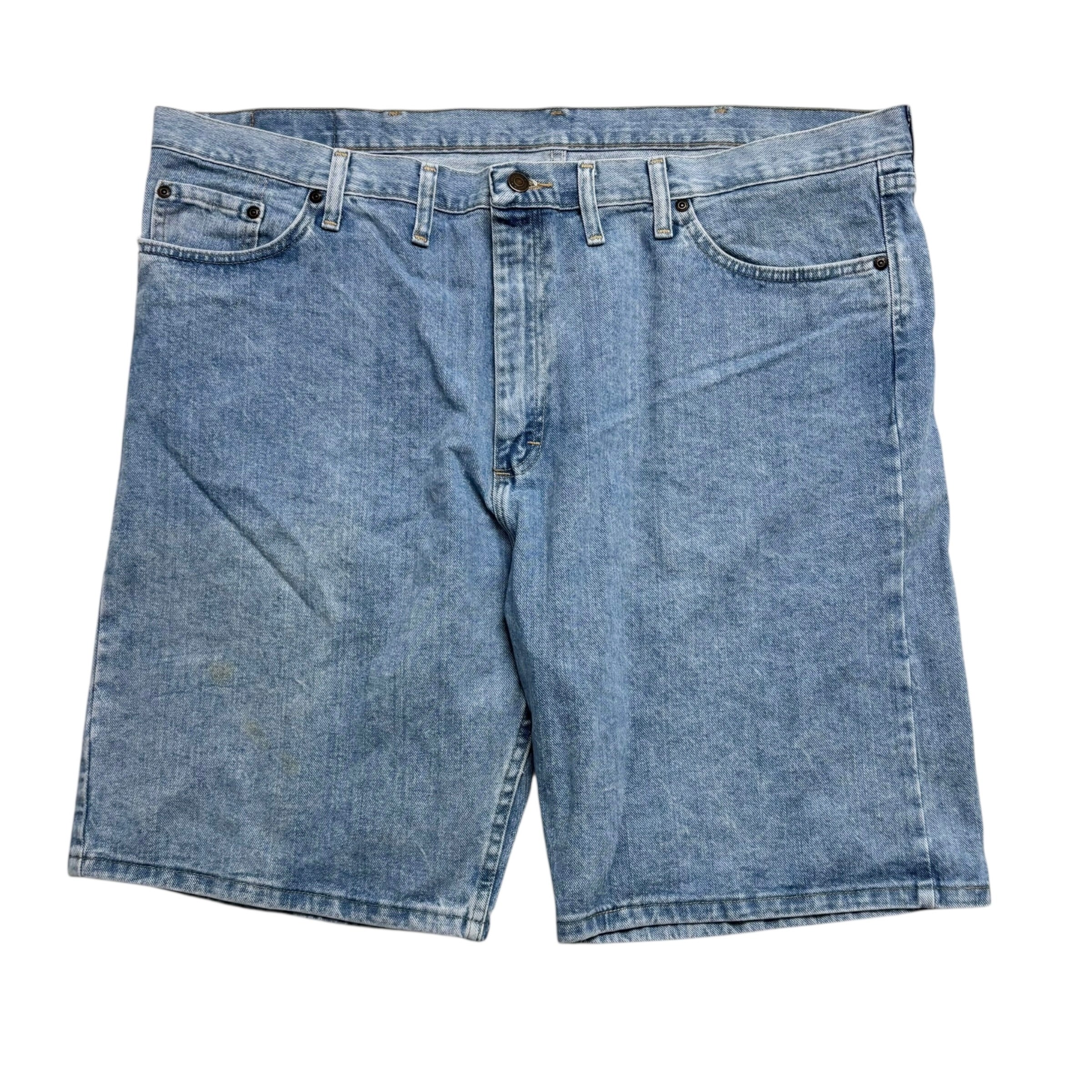 Wrangler Baggy Jorts W44 Mens Denim Shorts Light Blue Relaxed Fit