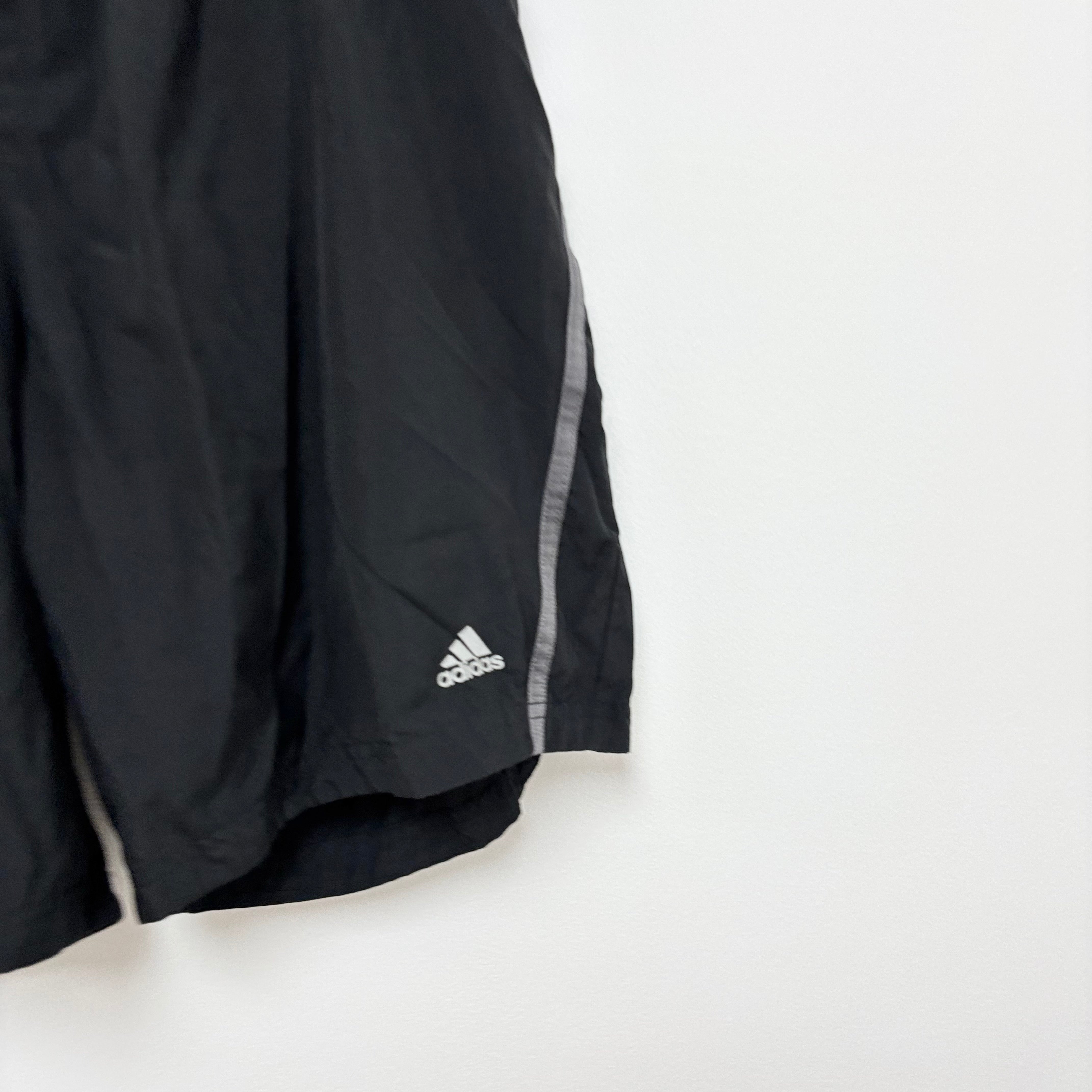 Adidas Shorts Mens Large Black Sports Running Gym Athletic