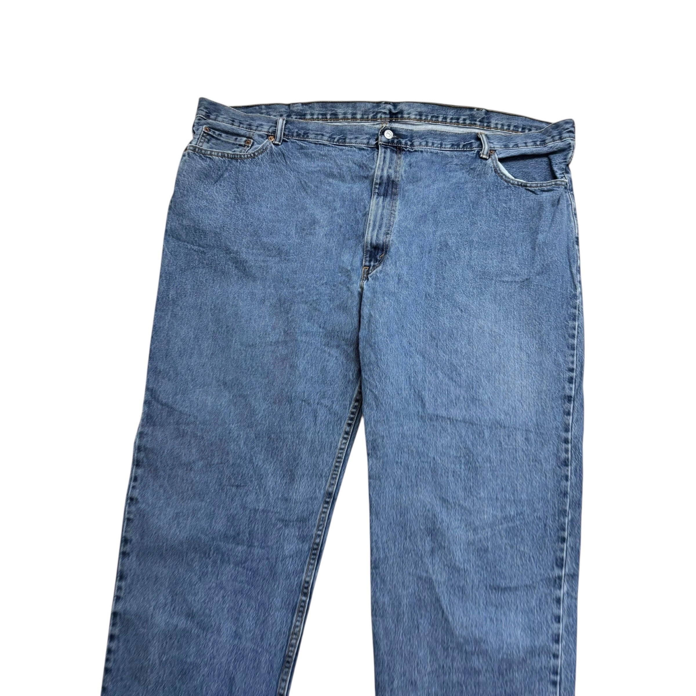 Levis 550 Jeans W54 L32 Mens Light Blue Baggy Relaxed Straight Fit Denim