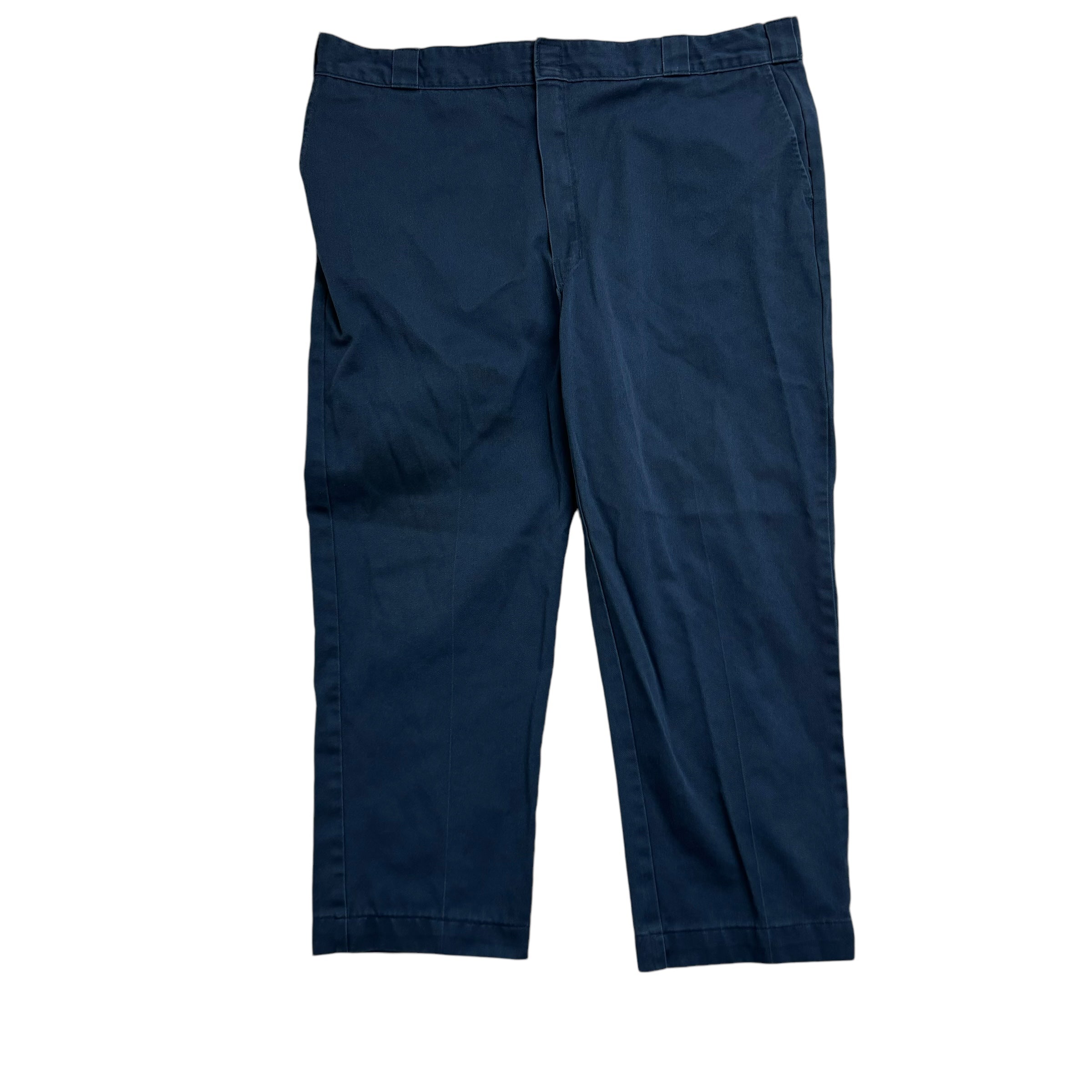 Dickies 874 Trousers W42 L28 Mens Blue Pants Original Straight Fit Workwear