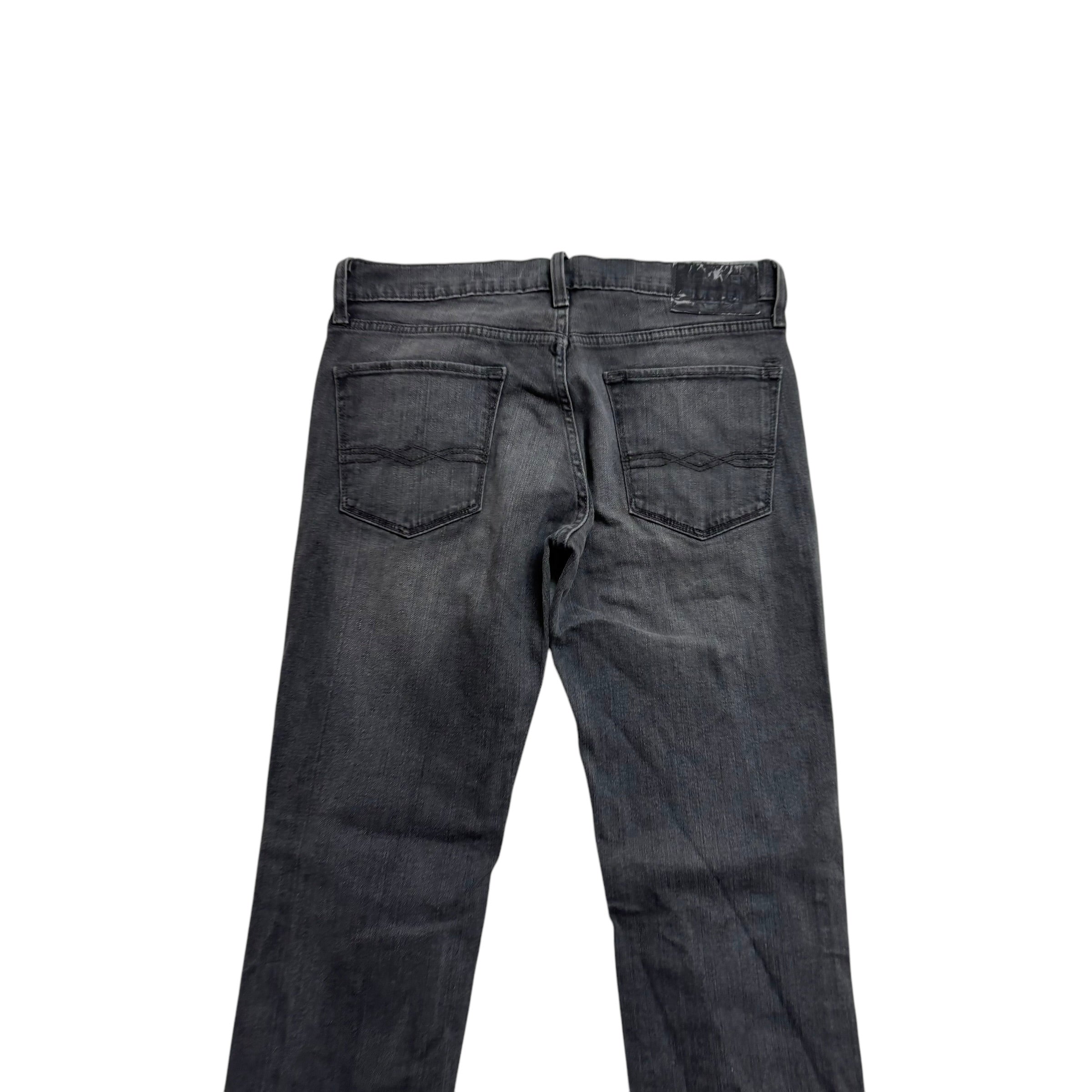 Levis Denizen Jeans W32 L30 Mens Grey Skinny Fit Stretch Denim