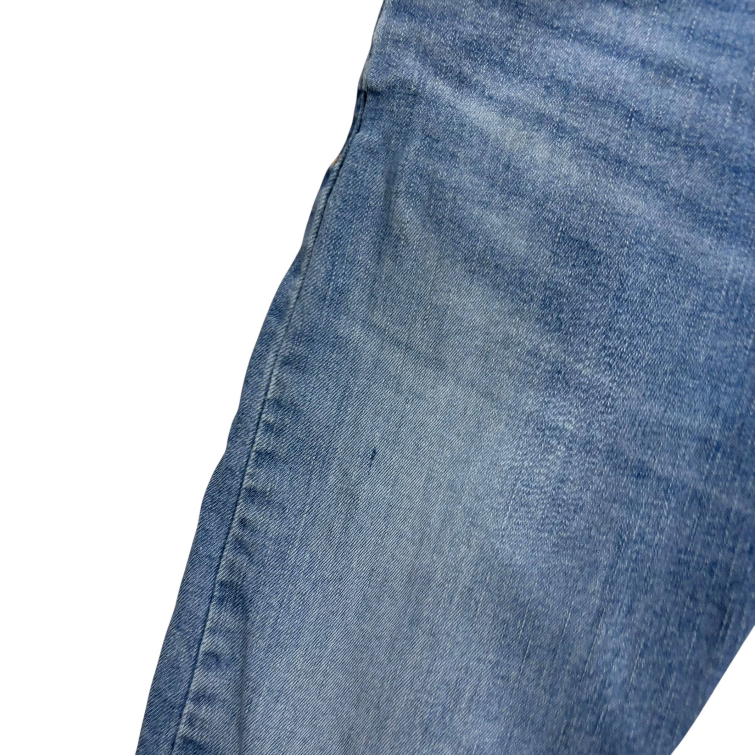 Levis Skinny Tapered Fit Jeans W30 L30 Mens Light Blue Stretch Denim