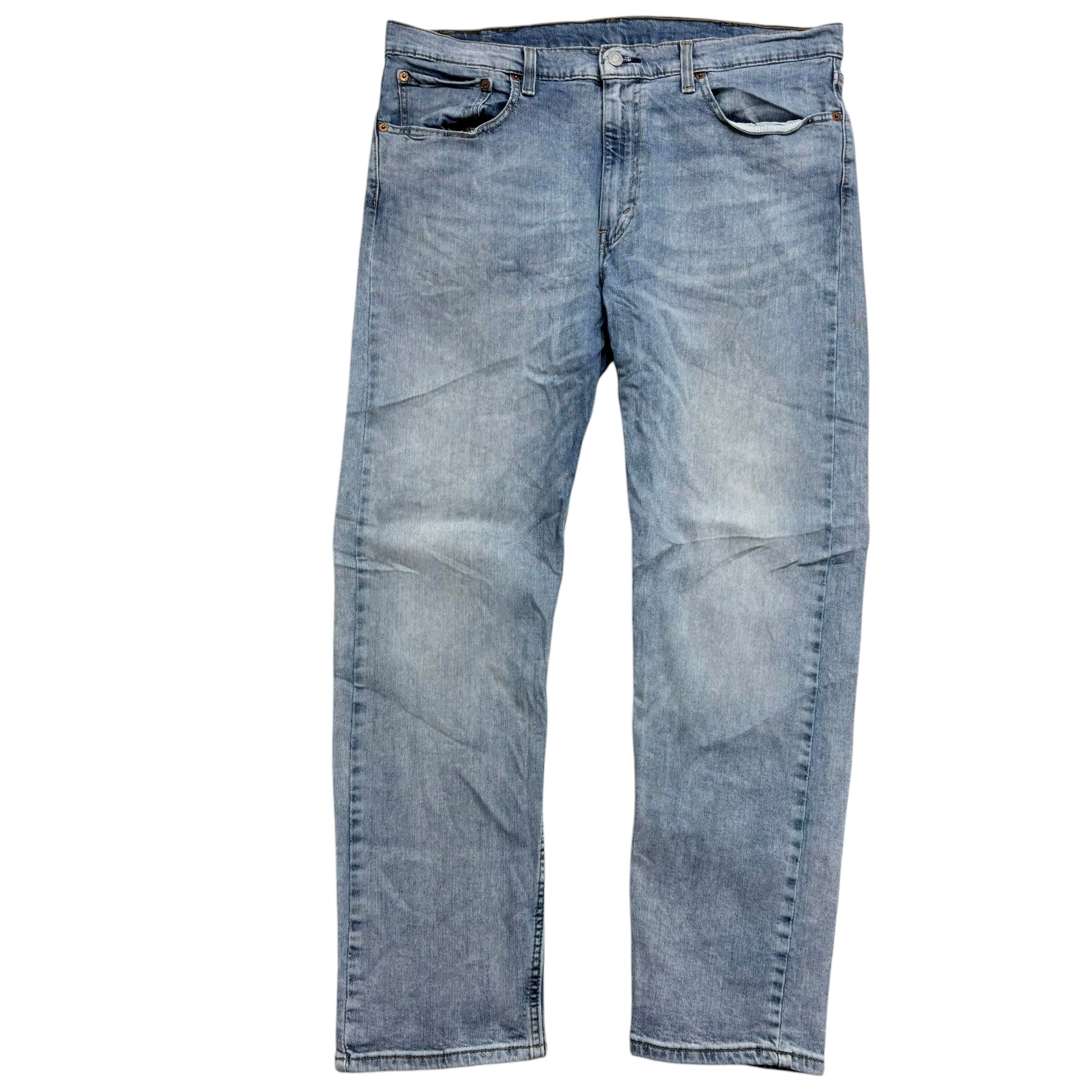 Levis 502 Jeans W38 L31 Mens Light Regular Tapered Fit Stretch Denim