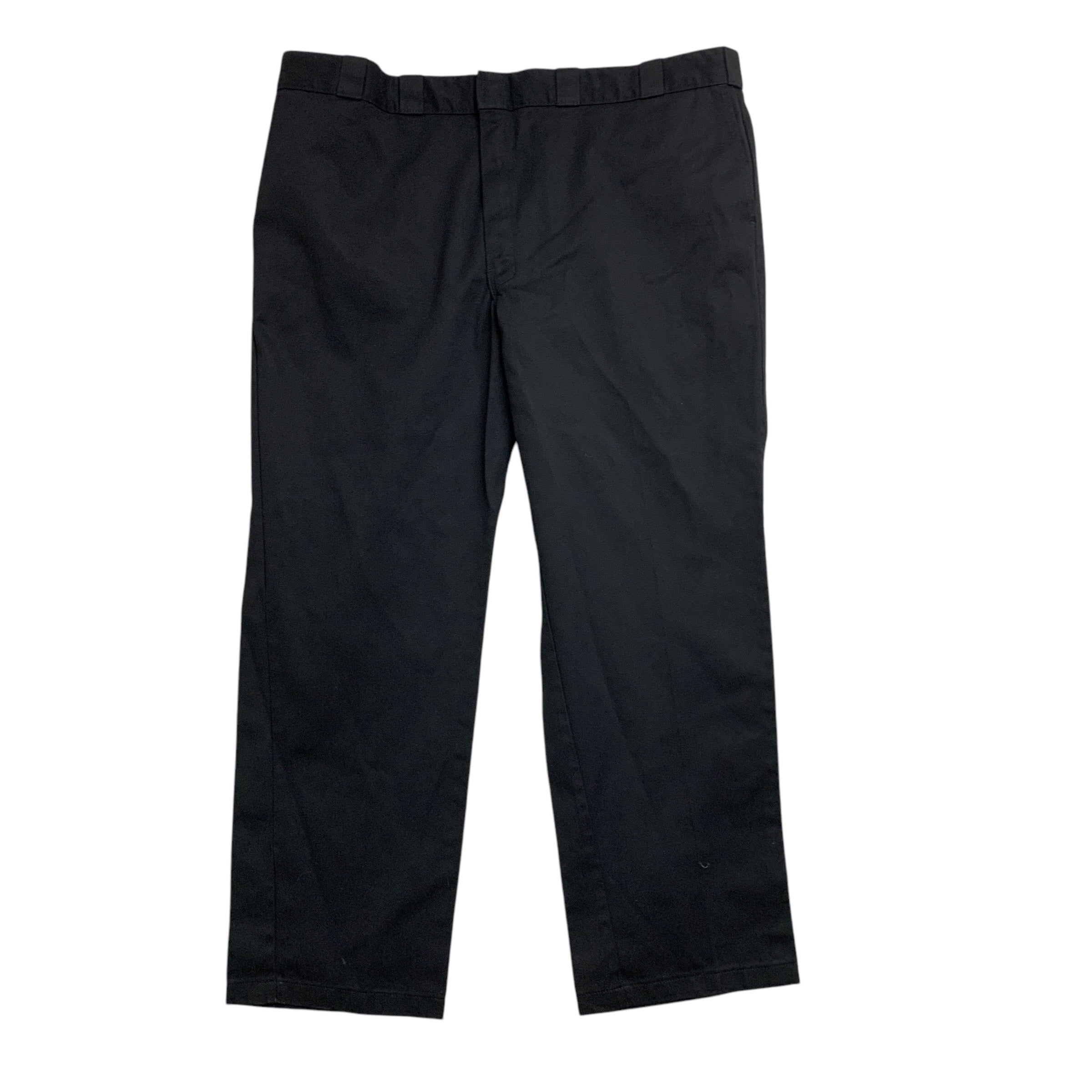 Dickies 874 Trousers W48 L32 Mens Black Pants Original Straight Fit Workwear