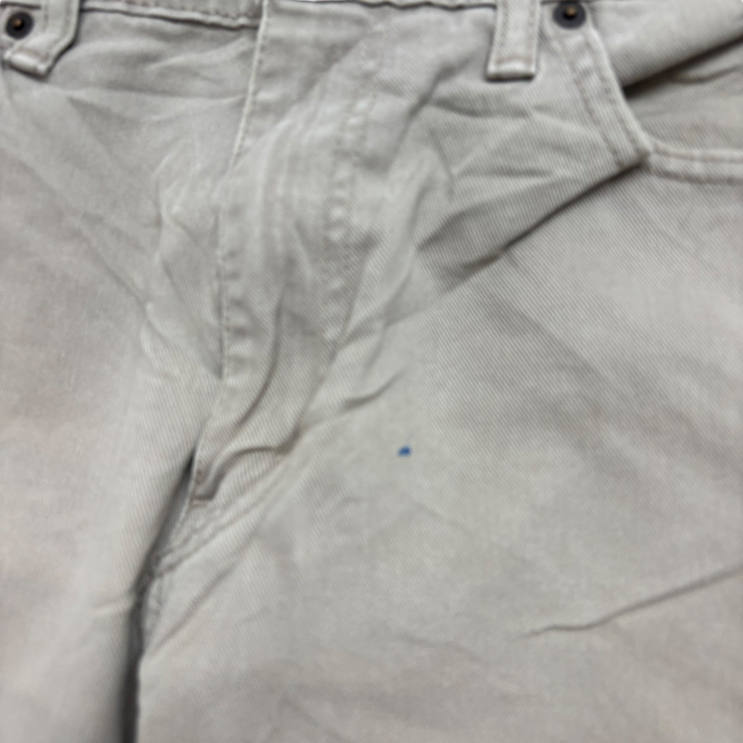 Levis 511 Jeans W36 L30 Mens Stone Beige Slim Fit Stretch Denim