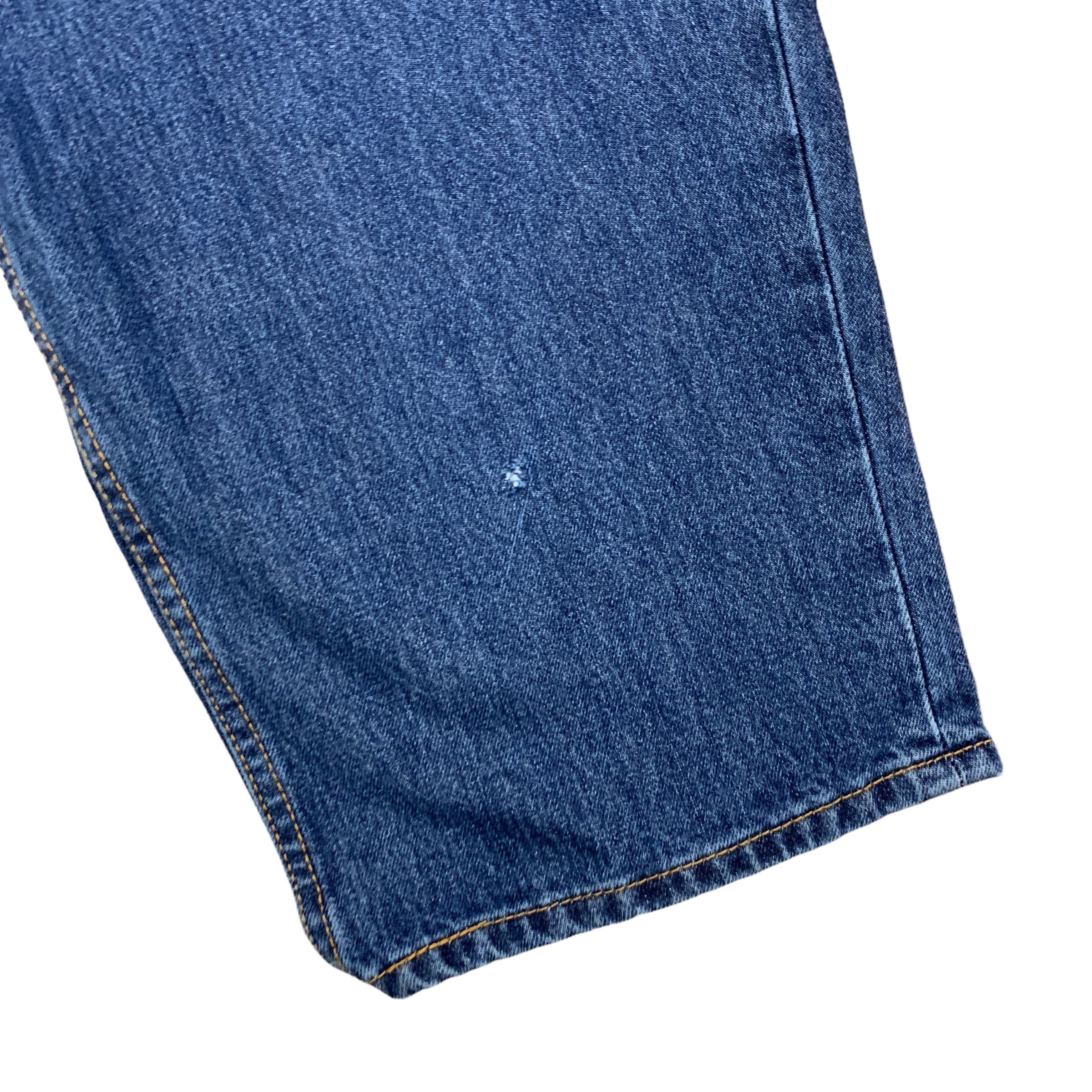 Levis 560 Jeans W52 L30 Mens Mid Blue Baggy Comfort Fit Denim