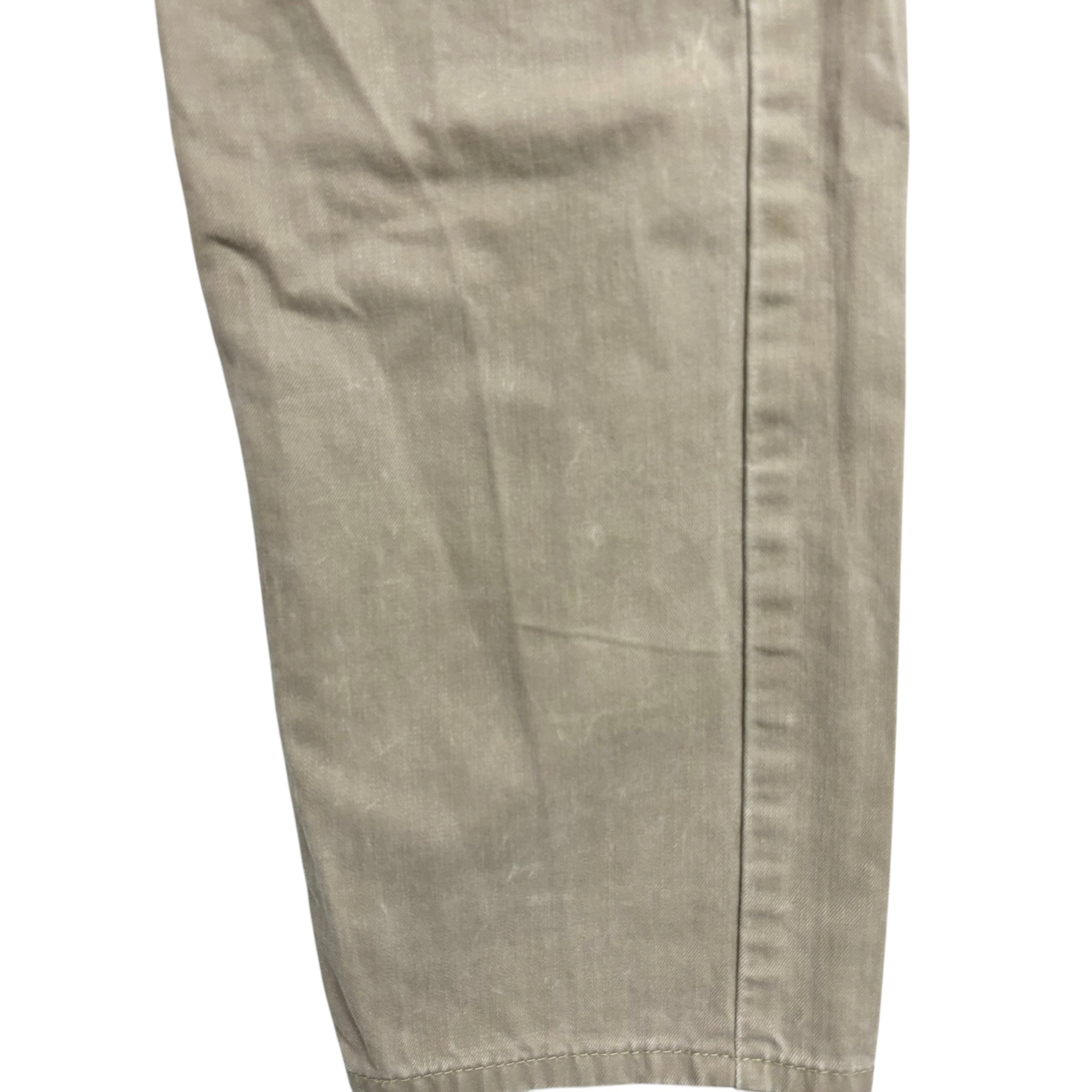 Levis 505 Trousers W34 L30 Mens Stone Regular Straight Fit Cotton Pants