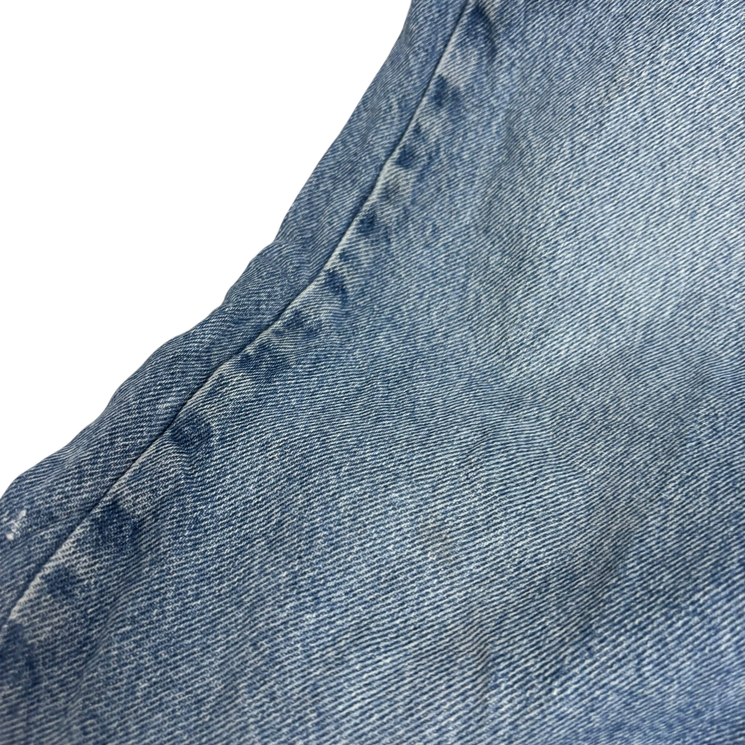 Lee Jeans W40 L30 Mens Mid Blue Regular Straight Fit Vintage Denim