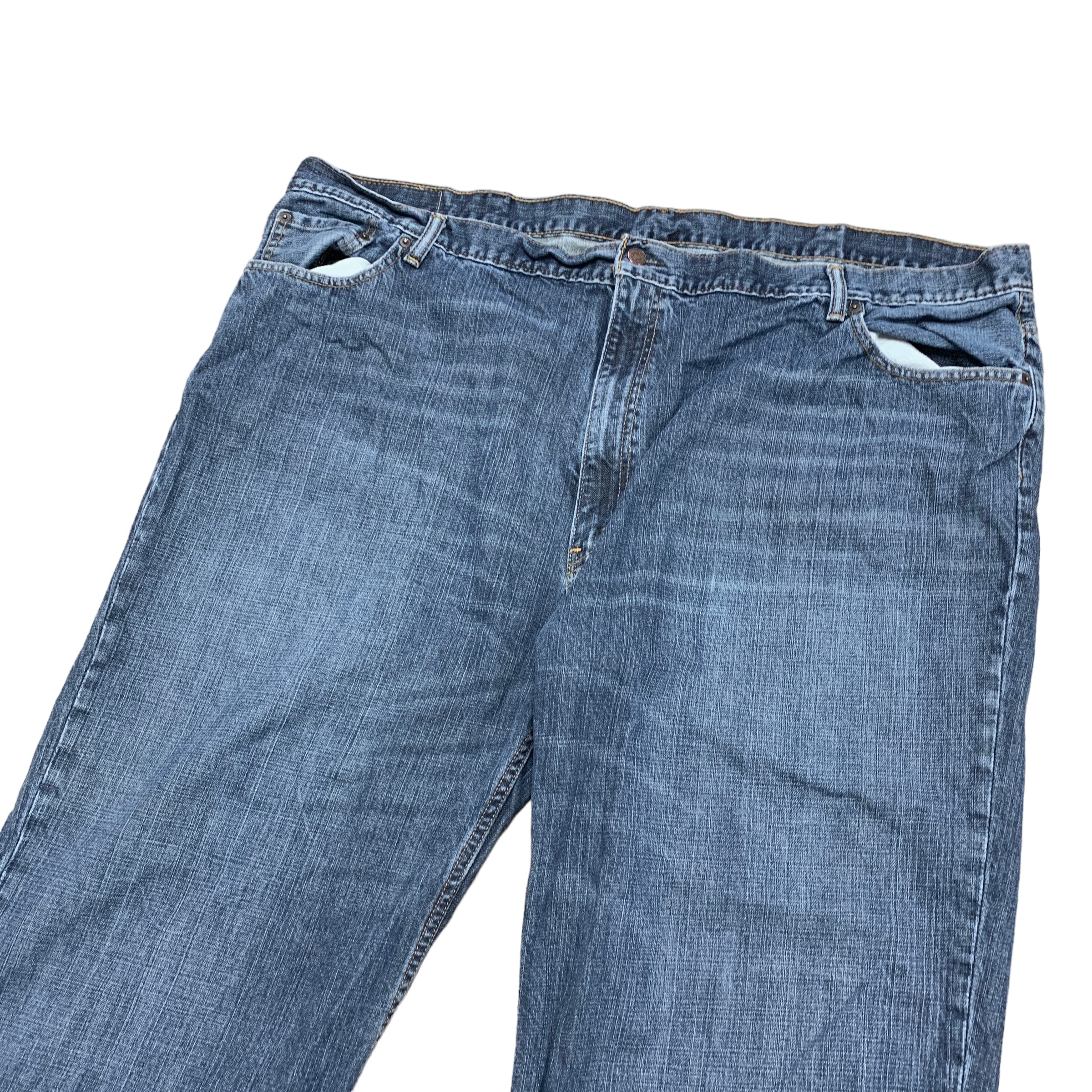 Levis 550 Jeans W52 L29 Mens Vintage Blue Relaxed Straight Fit Denim