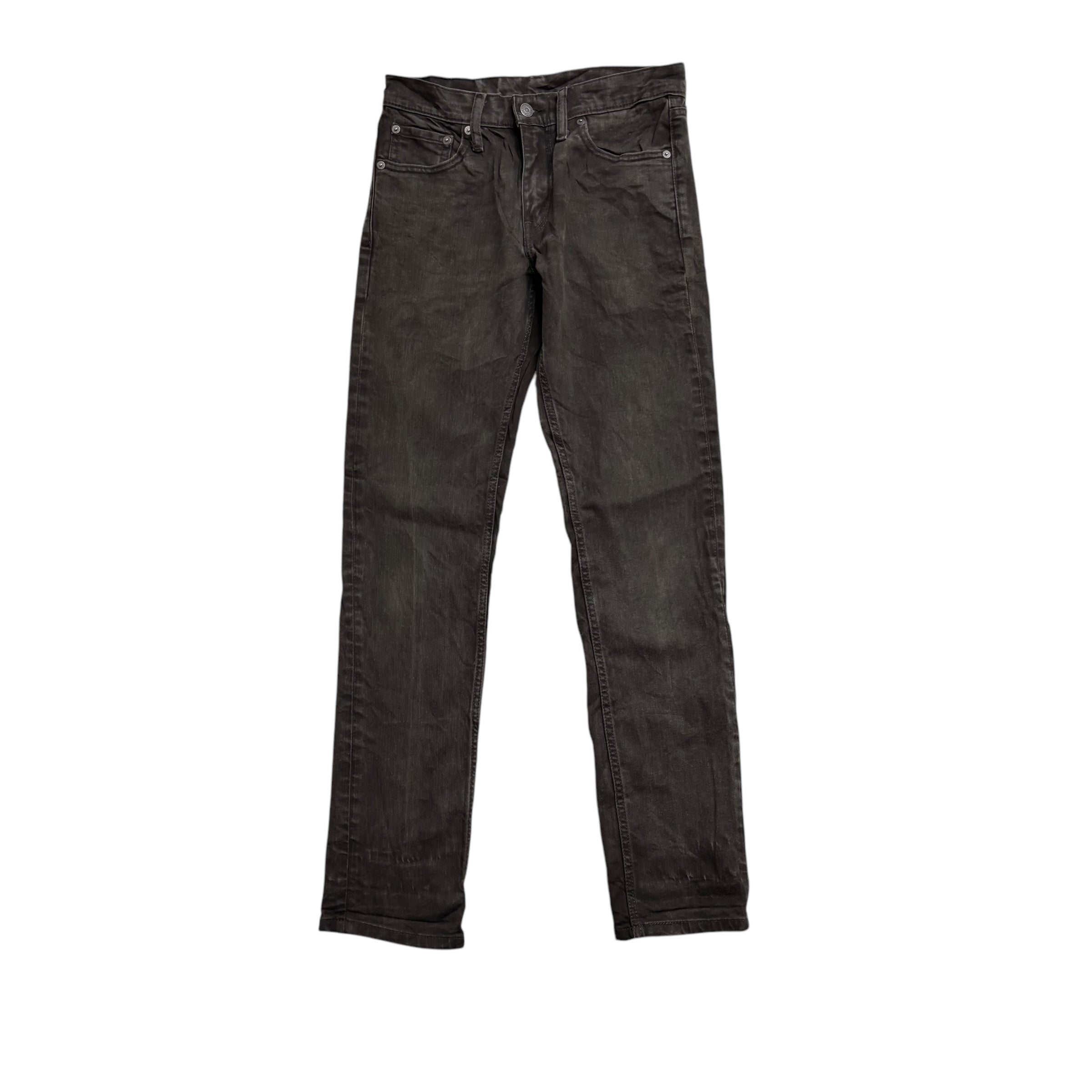 Levis 511 Jeans W29 L31 Mens Brown Slim Fit Stretch Denim