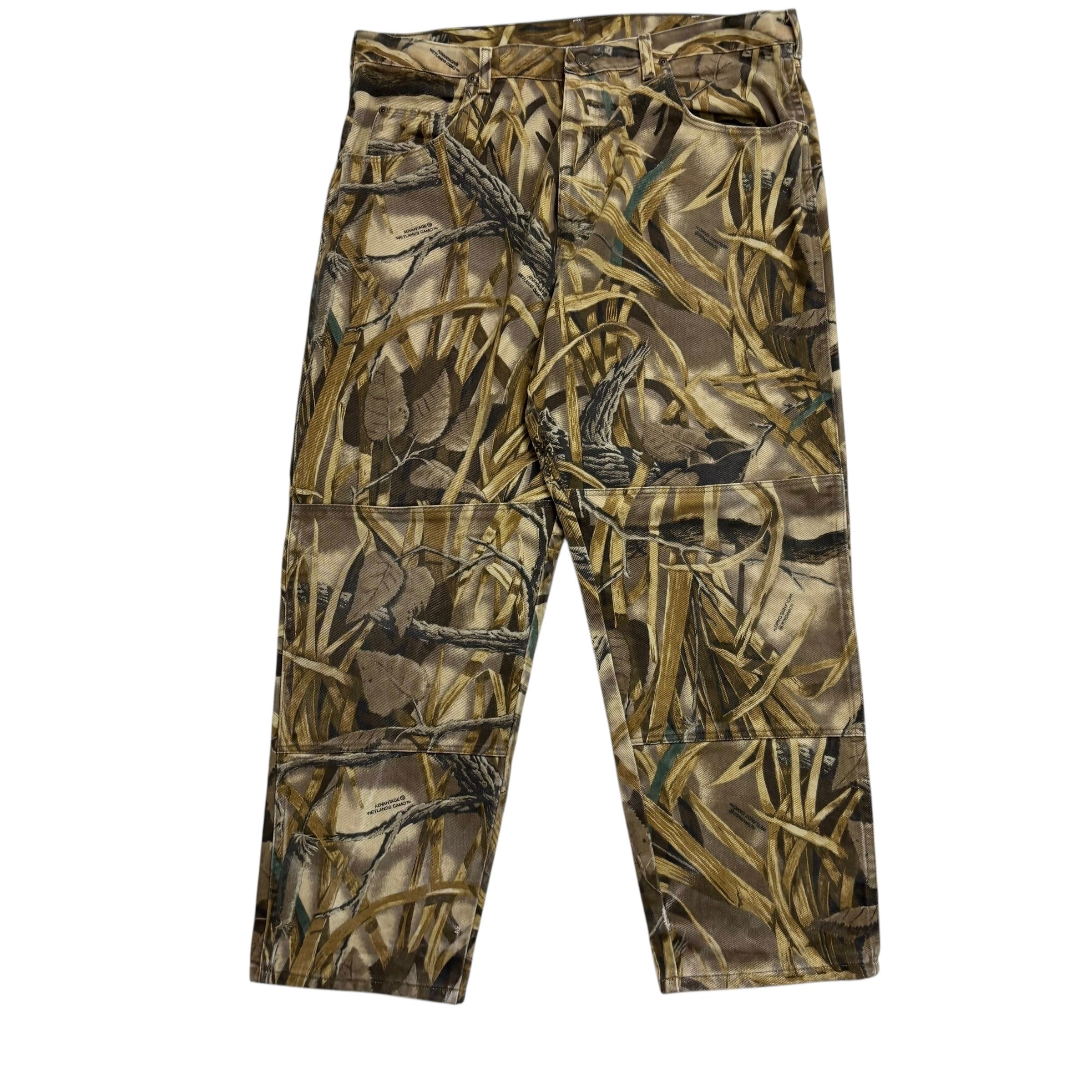 Wrangler Camouflage Jeans W38 L30 Mens Double Knee Realtree Vintage Relaxed