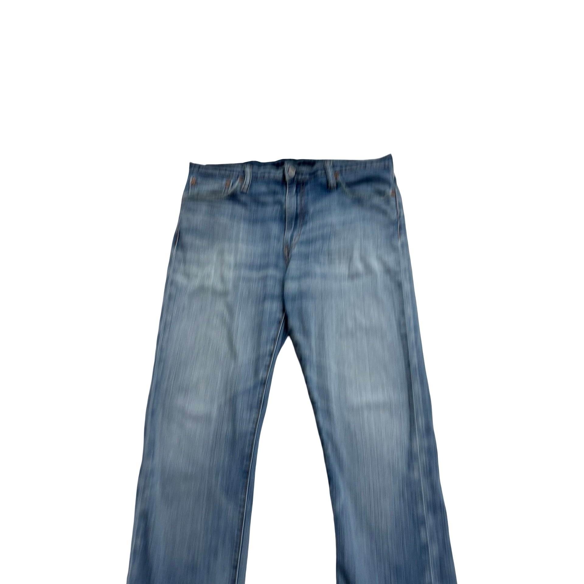 Levis 514 Jeans W33 L34 Mens Light Blue Slim Straight Fit Stretch Denim (F)