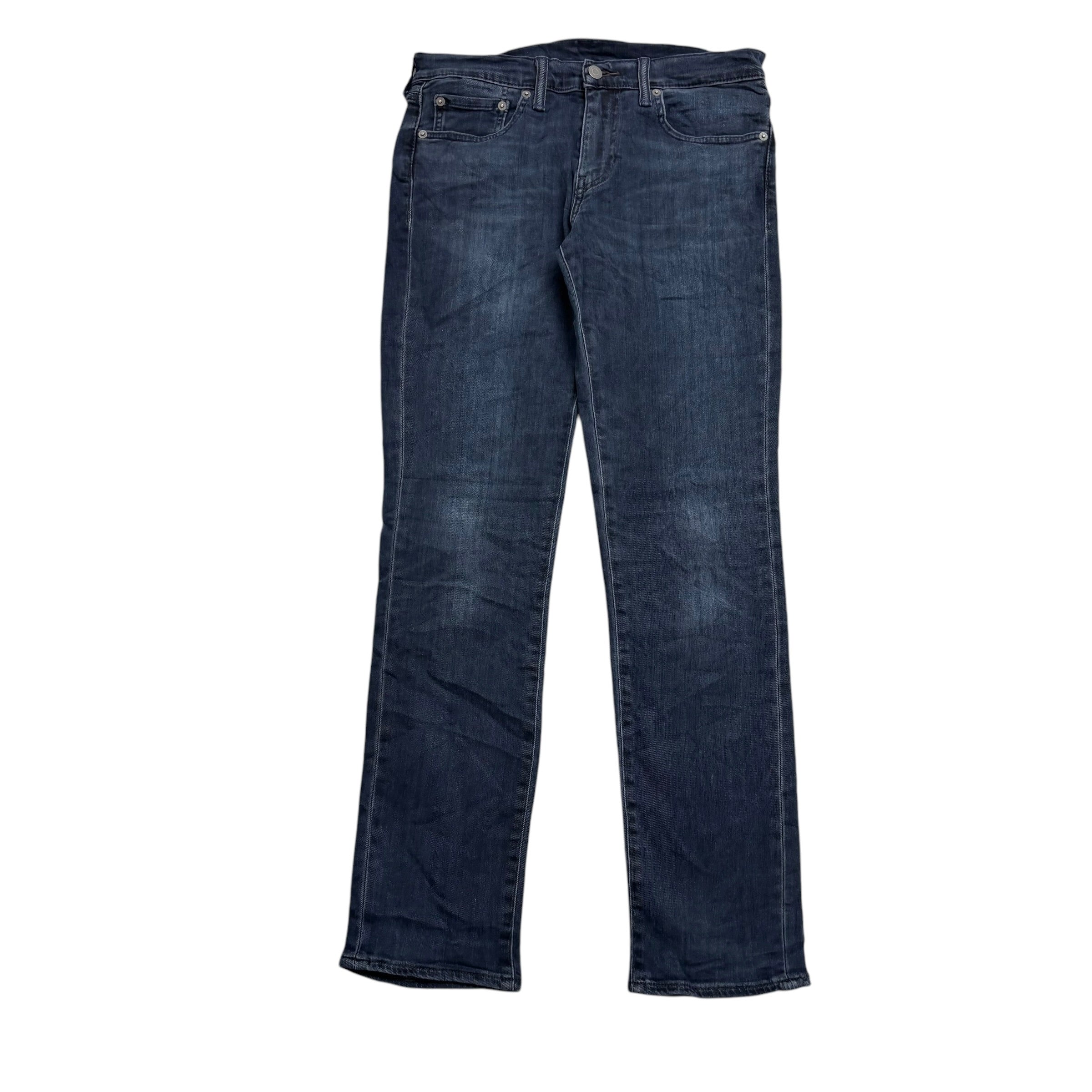 Levis 511 Jeans W29 L32 Mens Navy Blue Slim Fit Stretch Denim