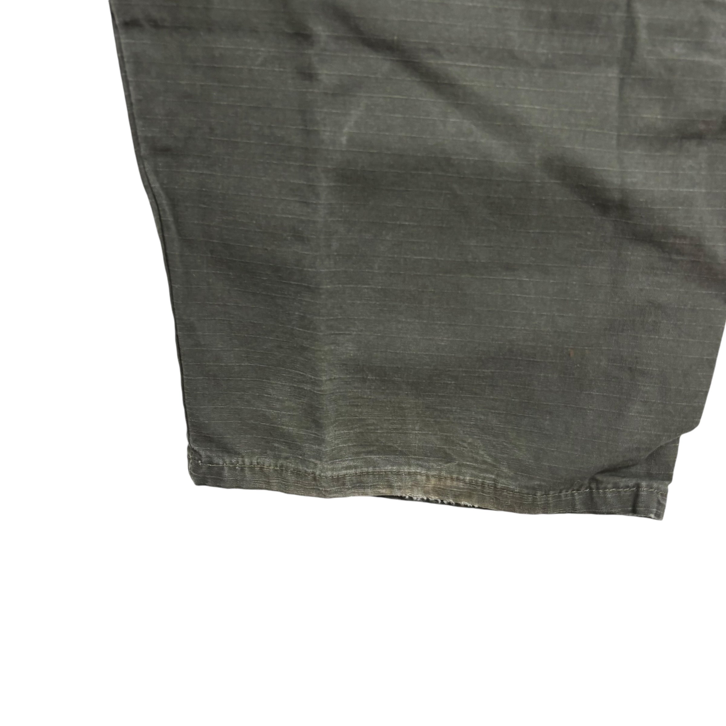 Wrangler Carpenter Pants W54 L30 Mens Olive Green Baggy Relaxed Straight Fit