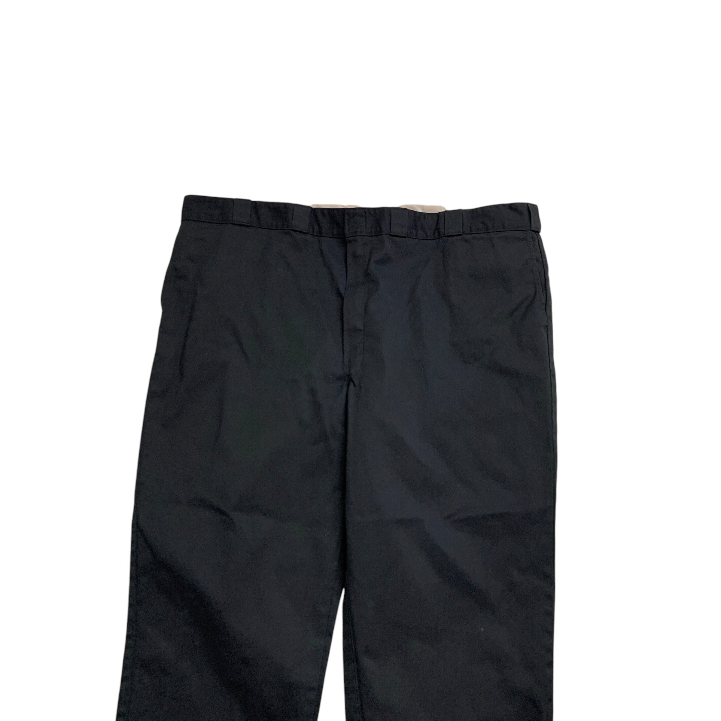 Dickies 874 Trousers W50 L32 Mens Black Pants Original Straight Fit Workwear