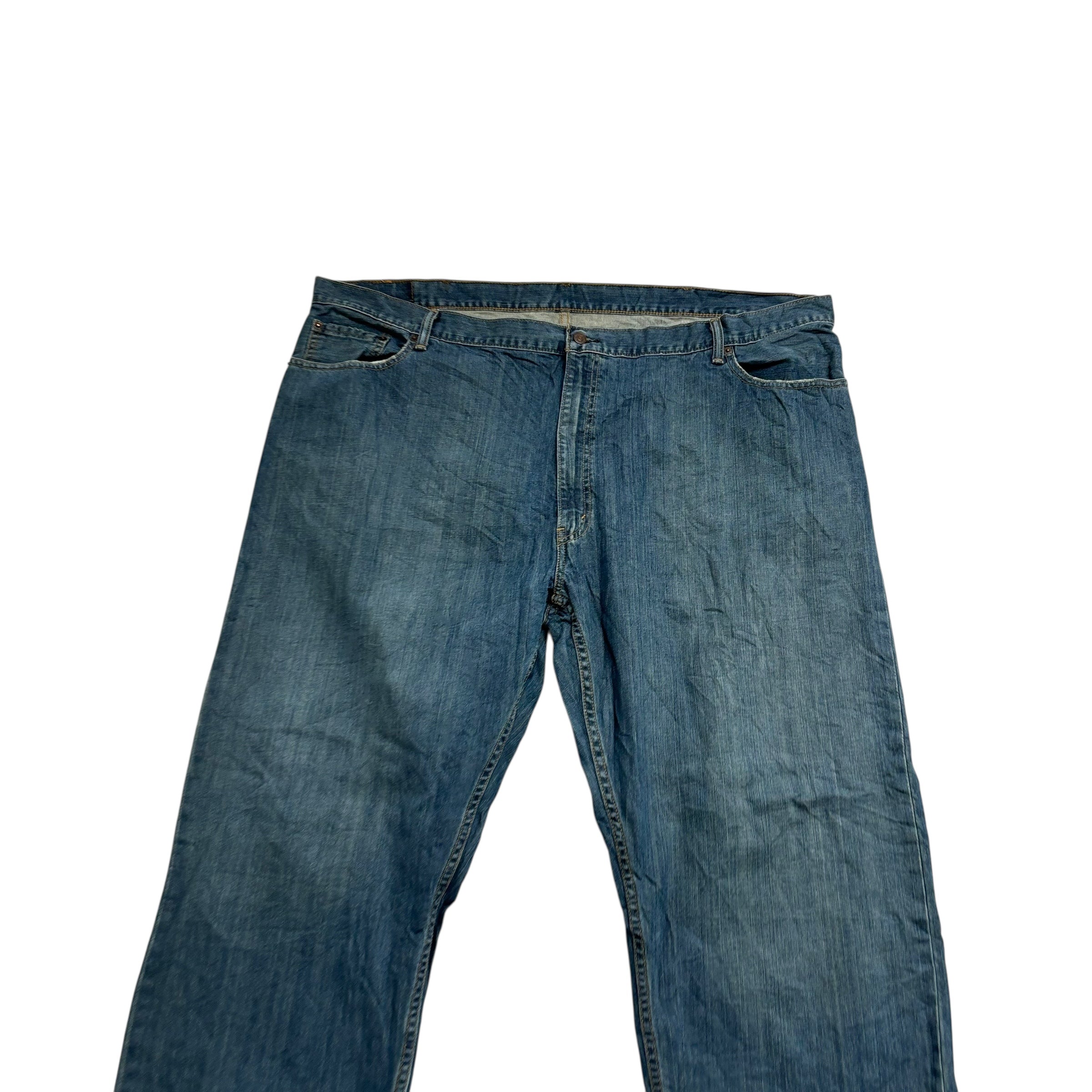 Levis 559 Jeans W50 L32 Mens Dark Blue Baggy Relaxed Straight Fit Denim (E)