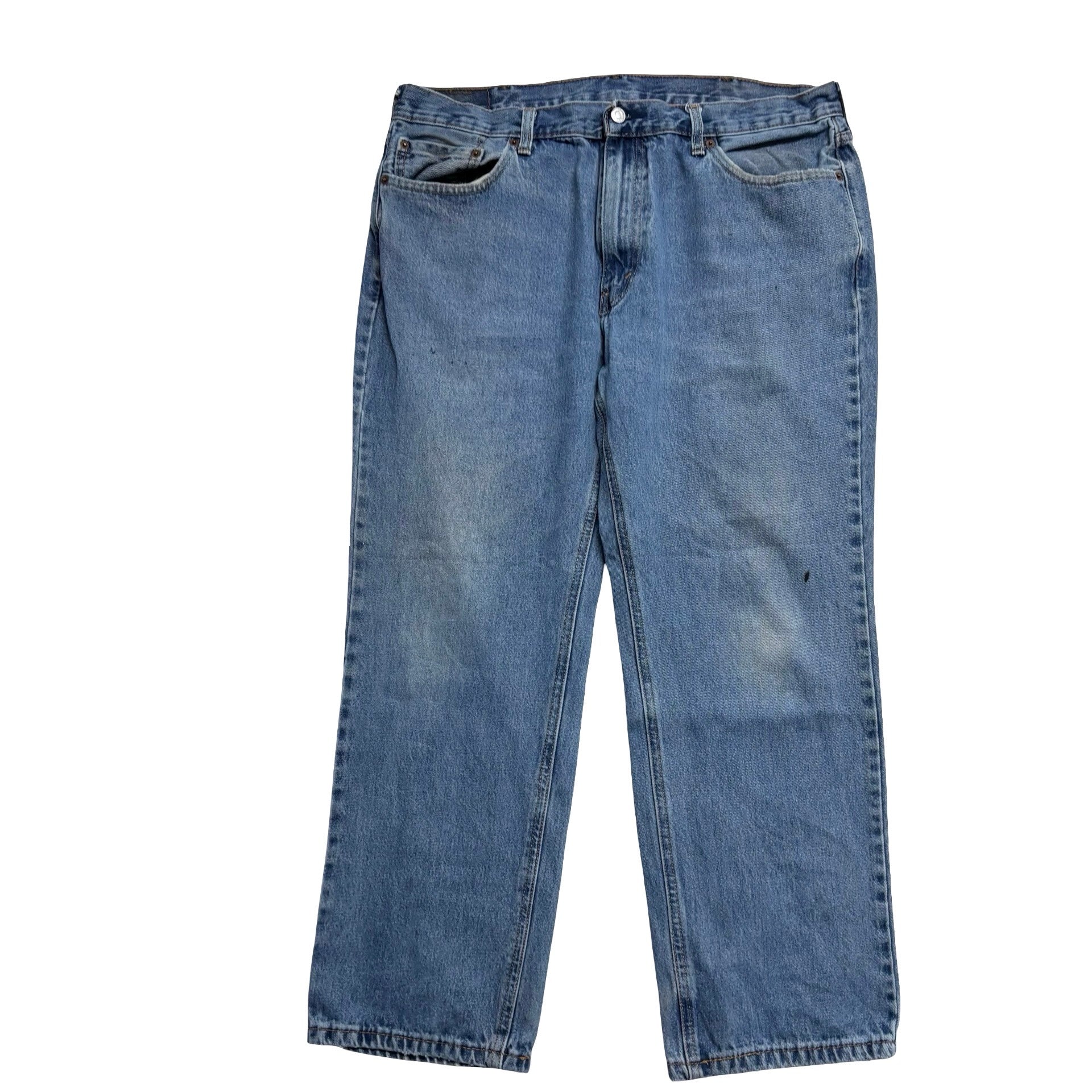 Levis 541 Jeans W39 L29 Mens Light Blue Athletic Tapered Fit Denim